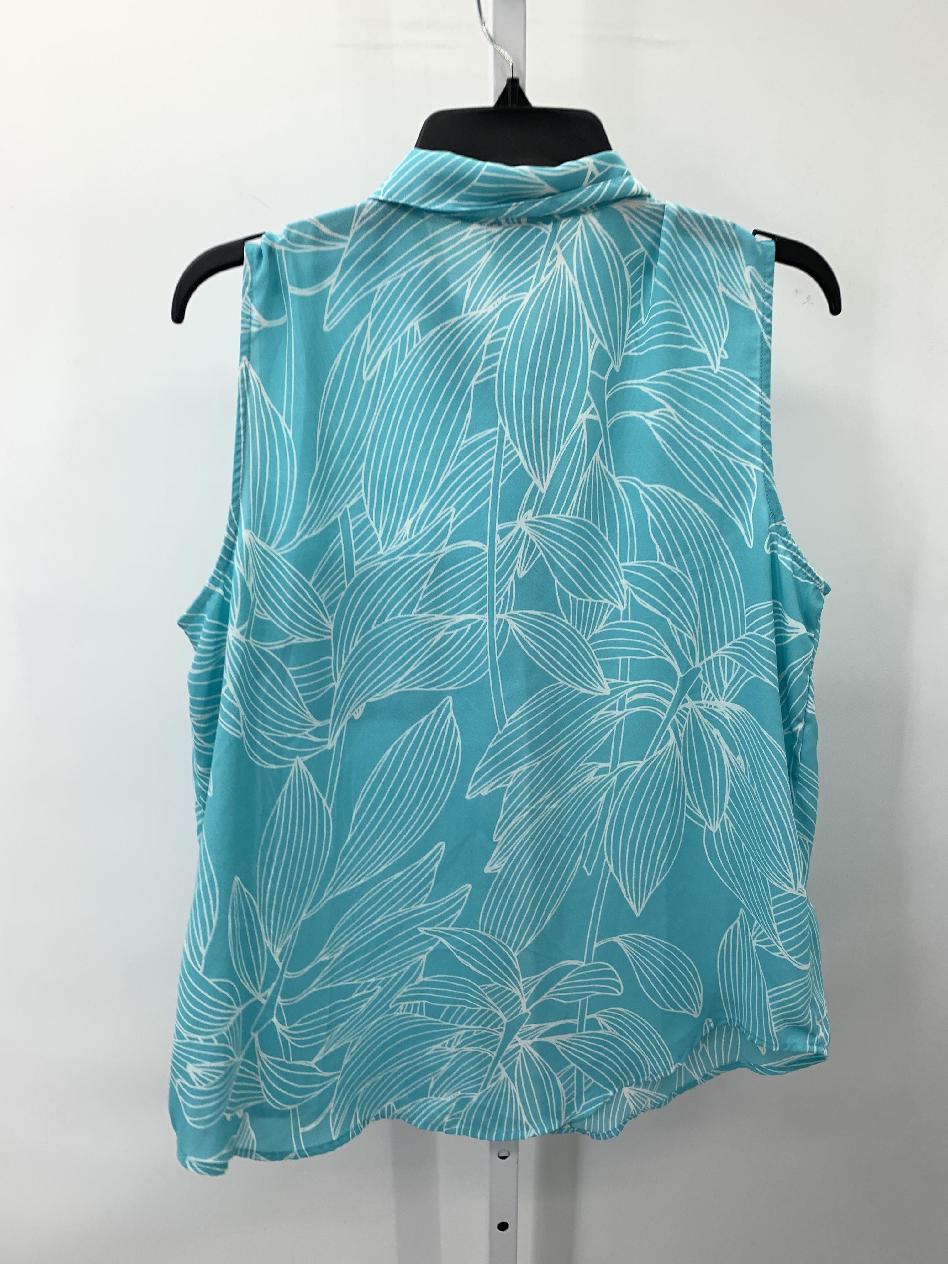 Liz Claiborne Size Large Misses Sleeveless Shirt