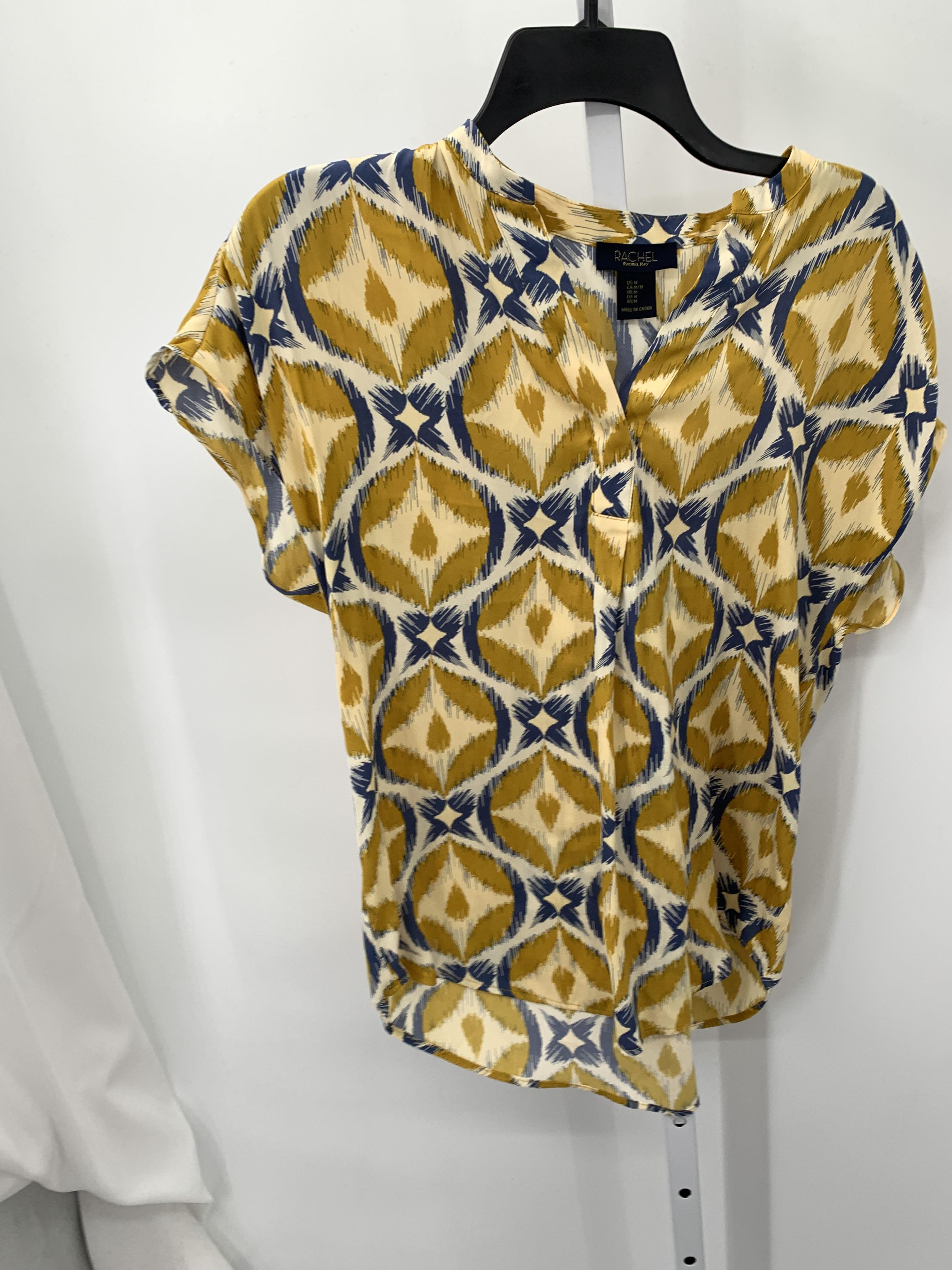 Rachel Zoe Size Medium Misses Short Sleeve Shirt