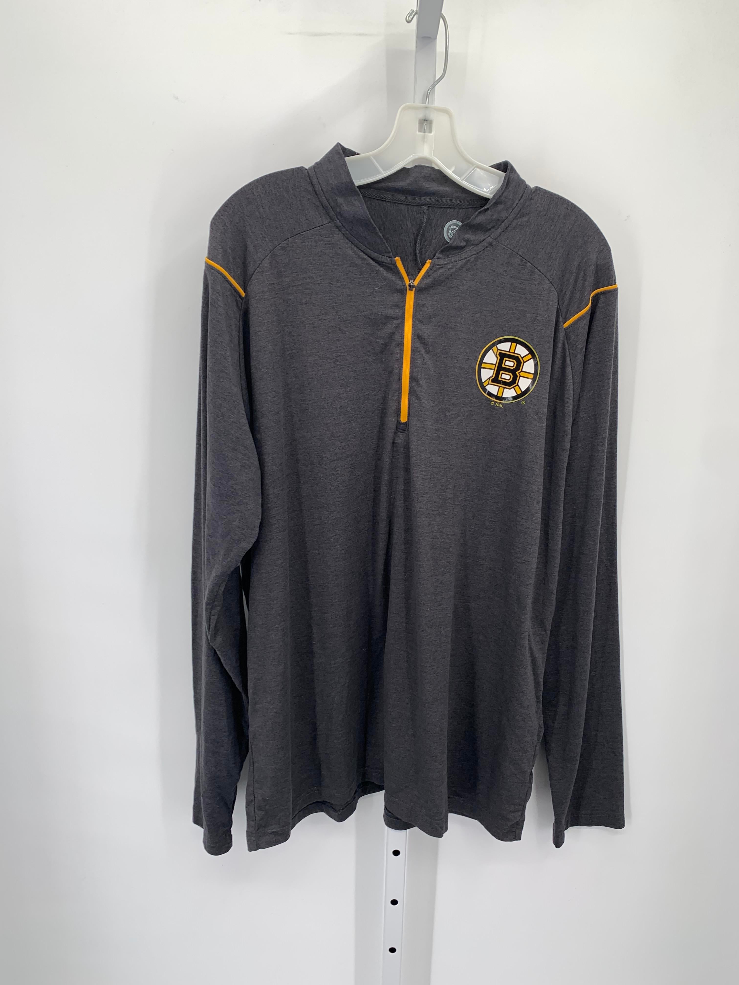 BOSTON BRUINS PARTIAL ZIP