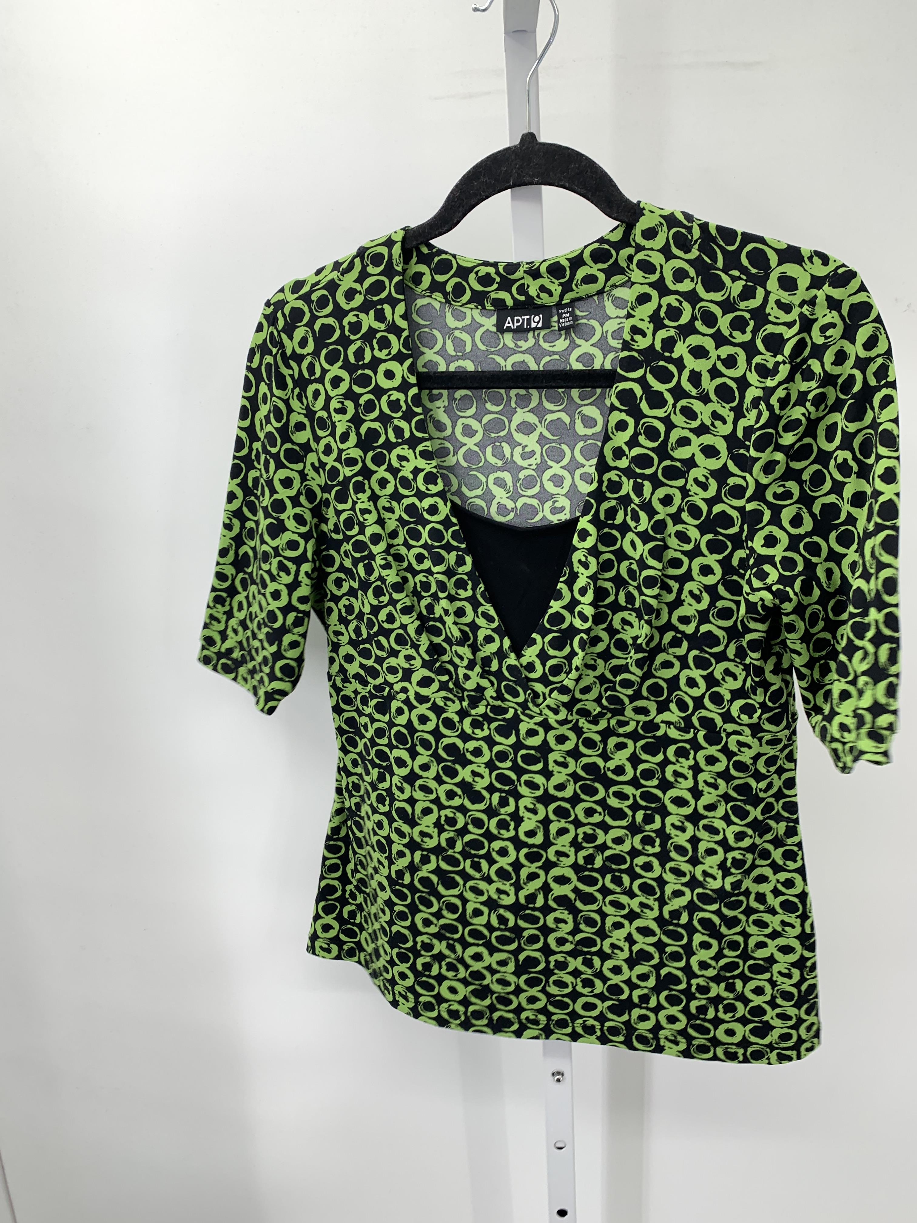 Apt. 9 Size Medium Petite Petite Short Sleeve Shirt