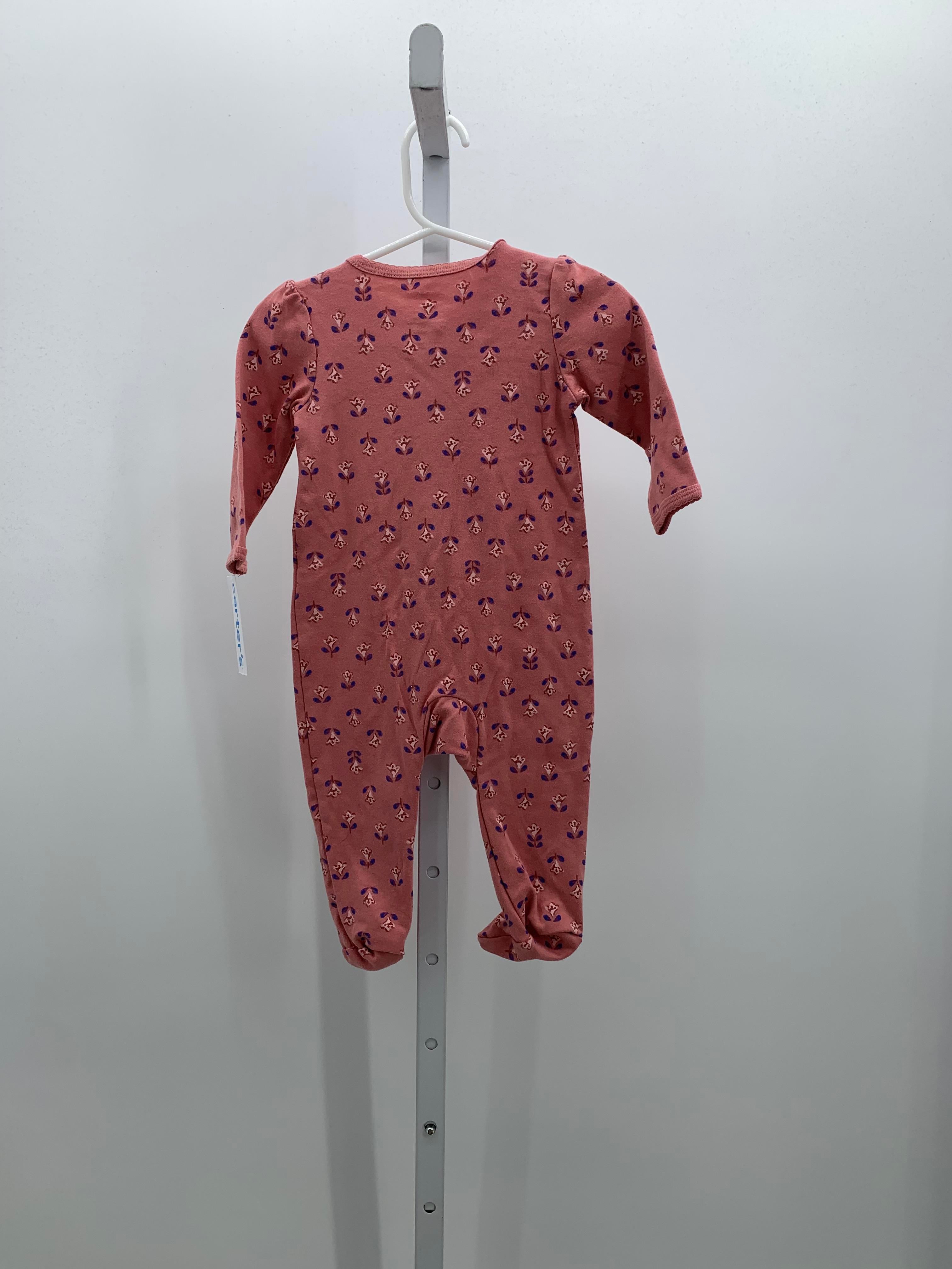 Carters Size 6 Months Girls Long Slv. Romper
