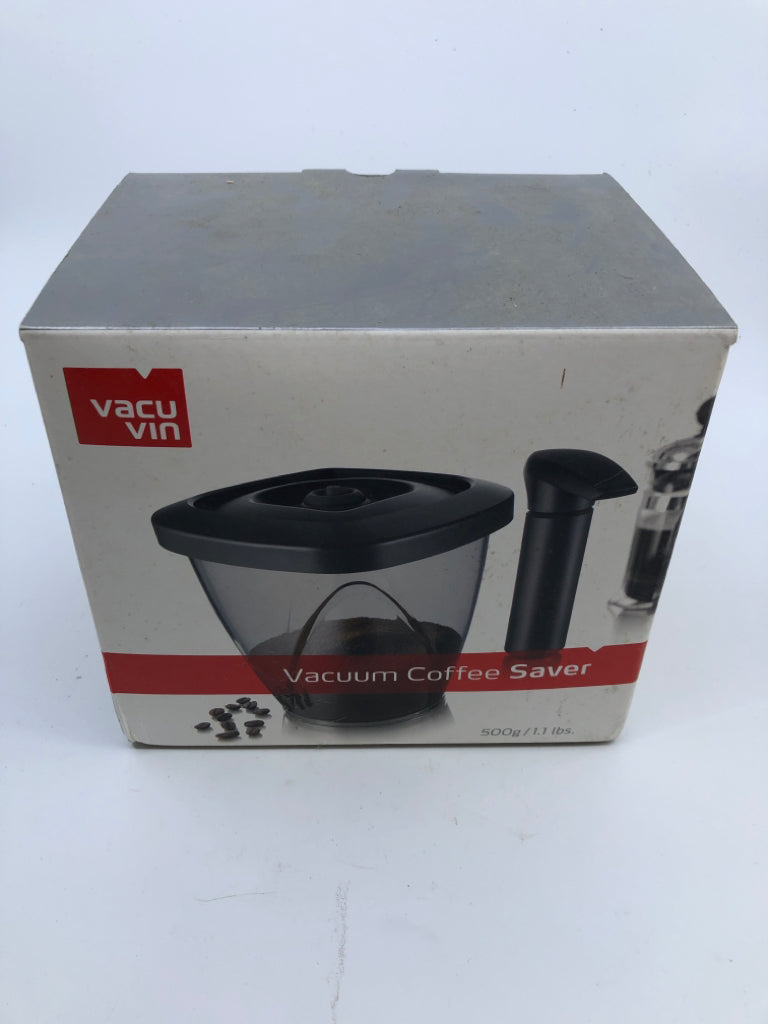 NIB VACUUM COFFEE SAVER CONTAINER