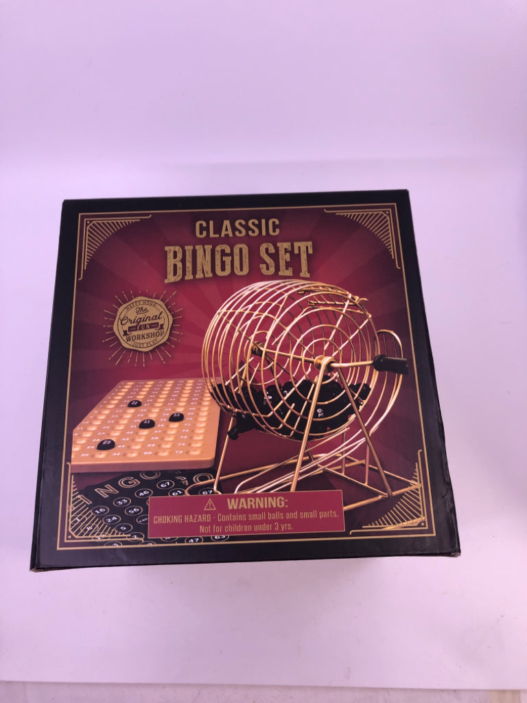 NIB CLASSIC BINGO SET.