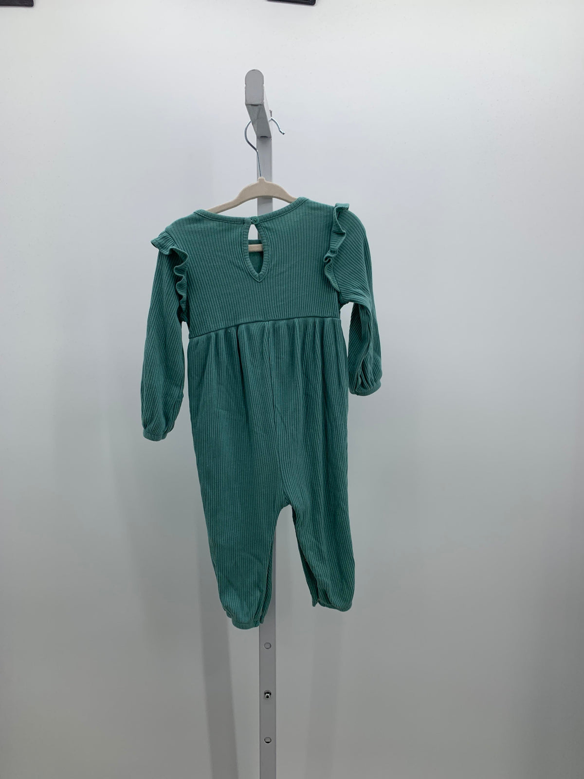 Old Navy Size 6-12 mon Girls Long Slv. Romper