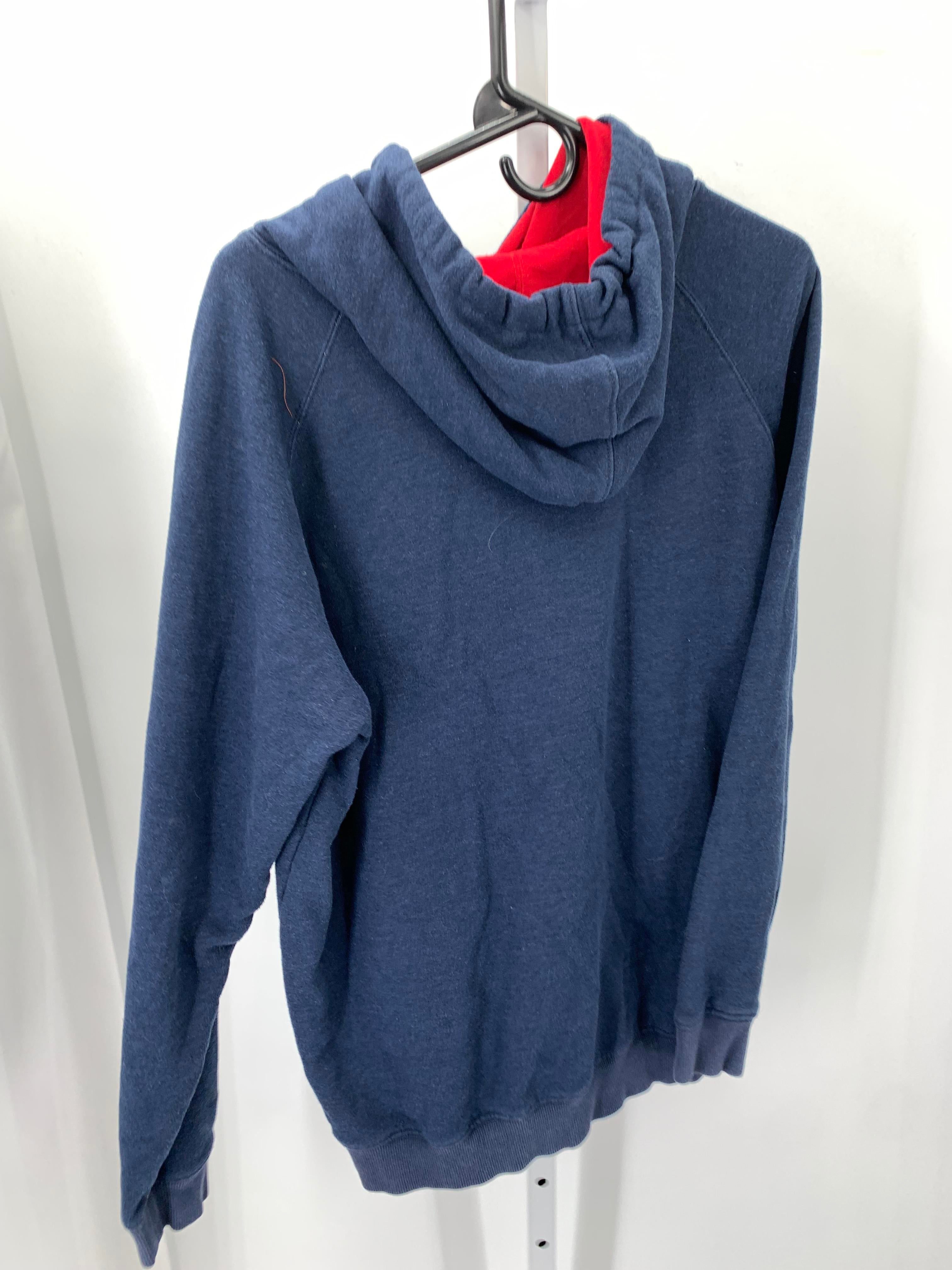 RED FLAG HOODED KNIT.