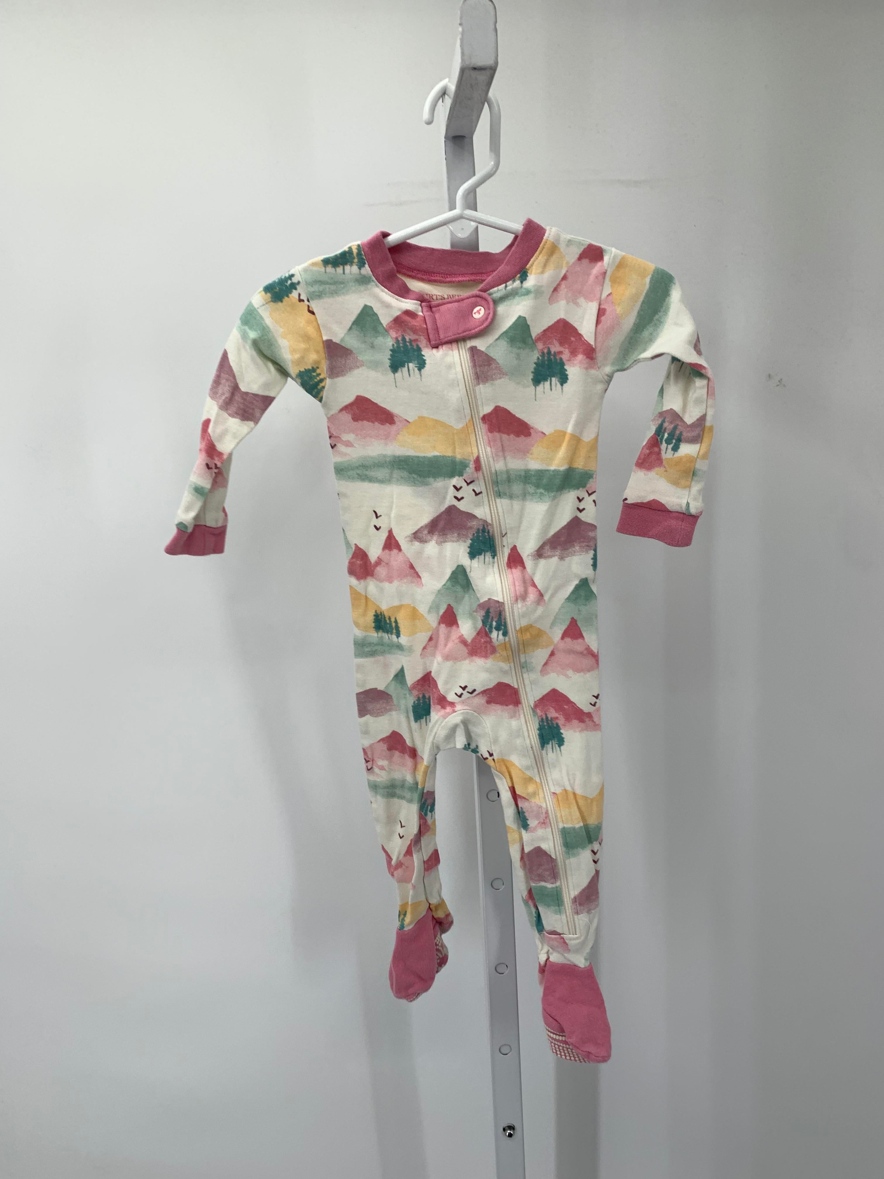 Burt's Bees Size 6-9 mon Girls Sleeper