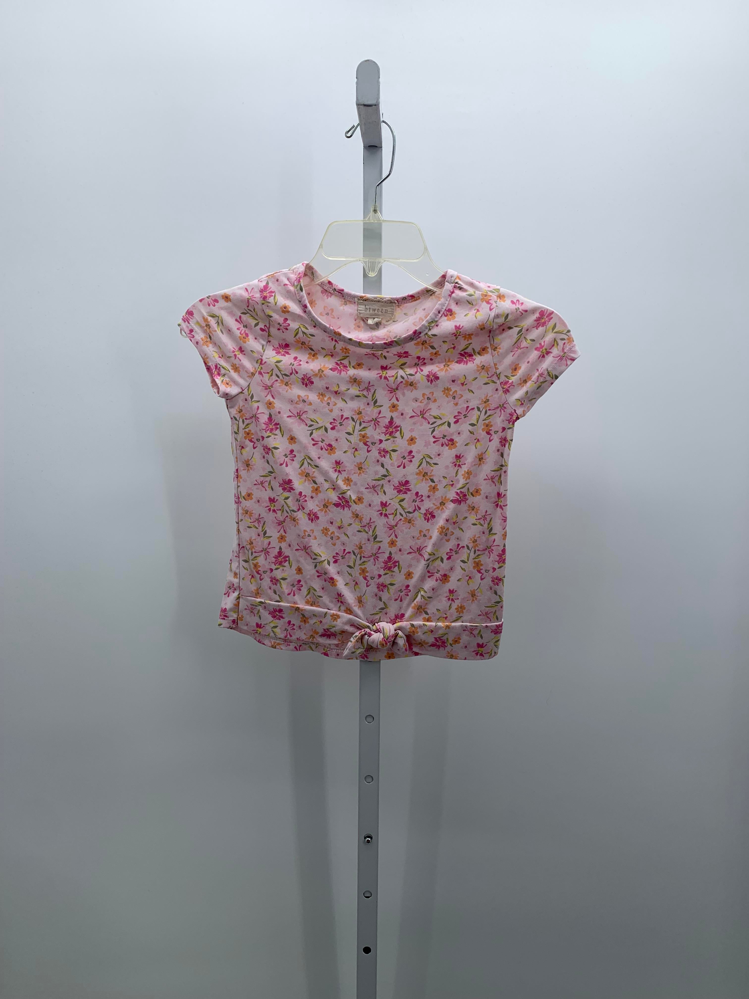 BTween Size 6X Girls Short Sleeve Shirt