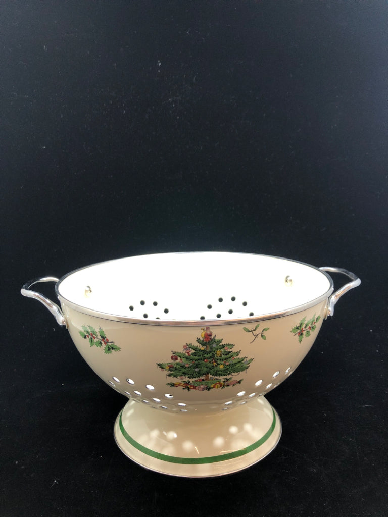 CHRISTMAS TREE COLANDER.