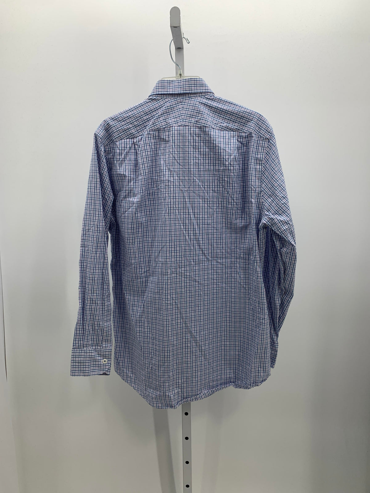 WHITE PURPLE PLAID.