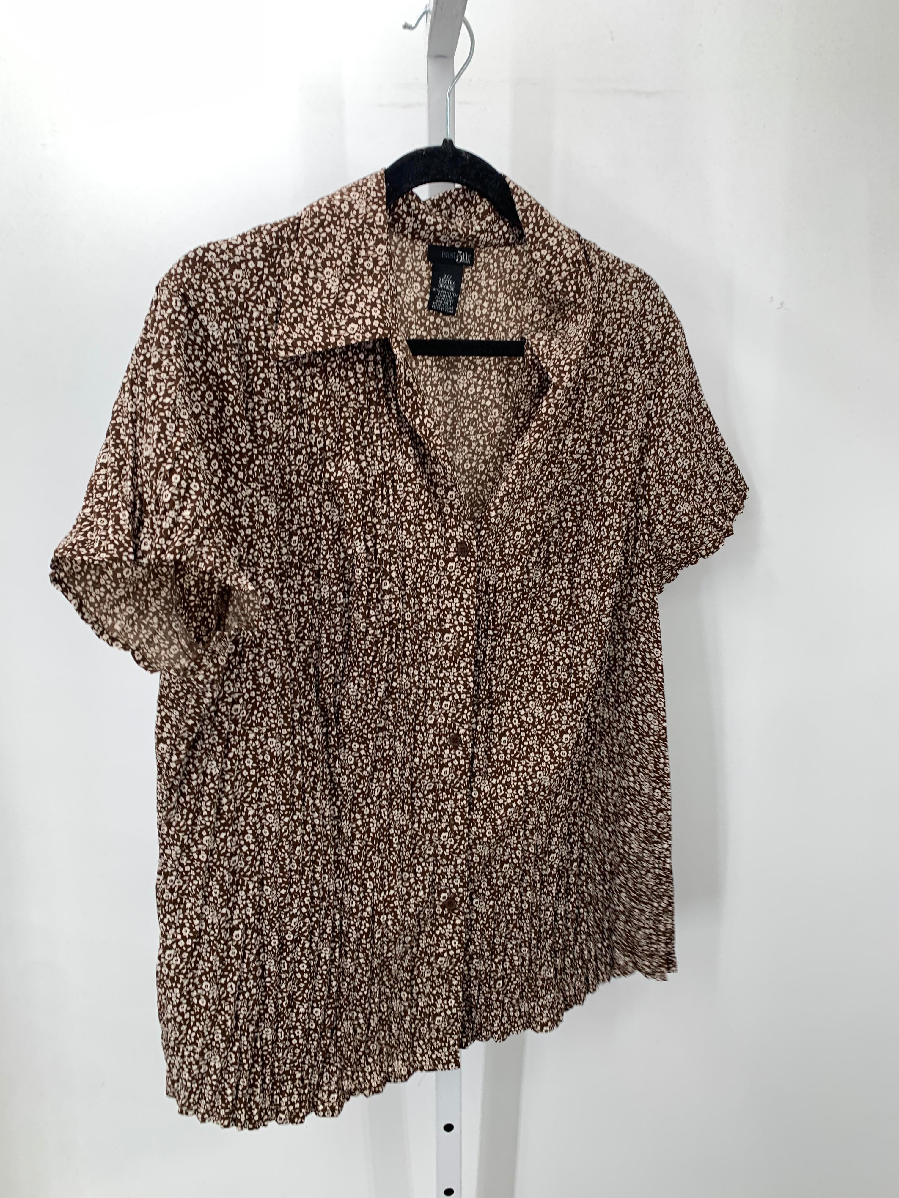 East 5th Size 2X Womens Short Sleeve Shirt