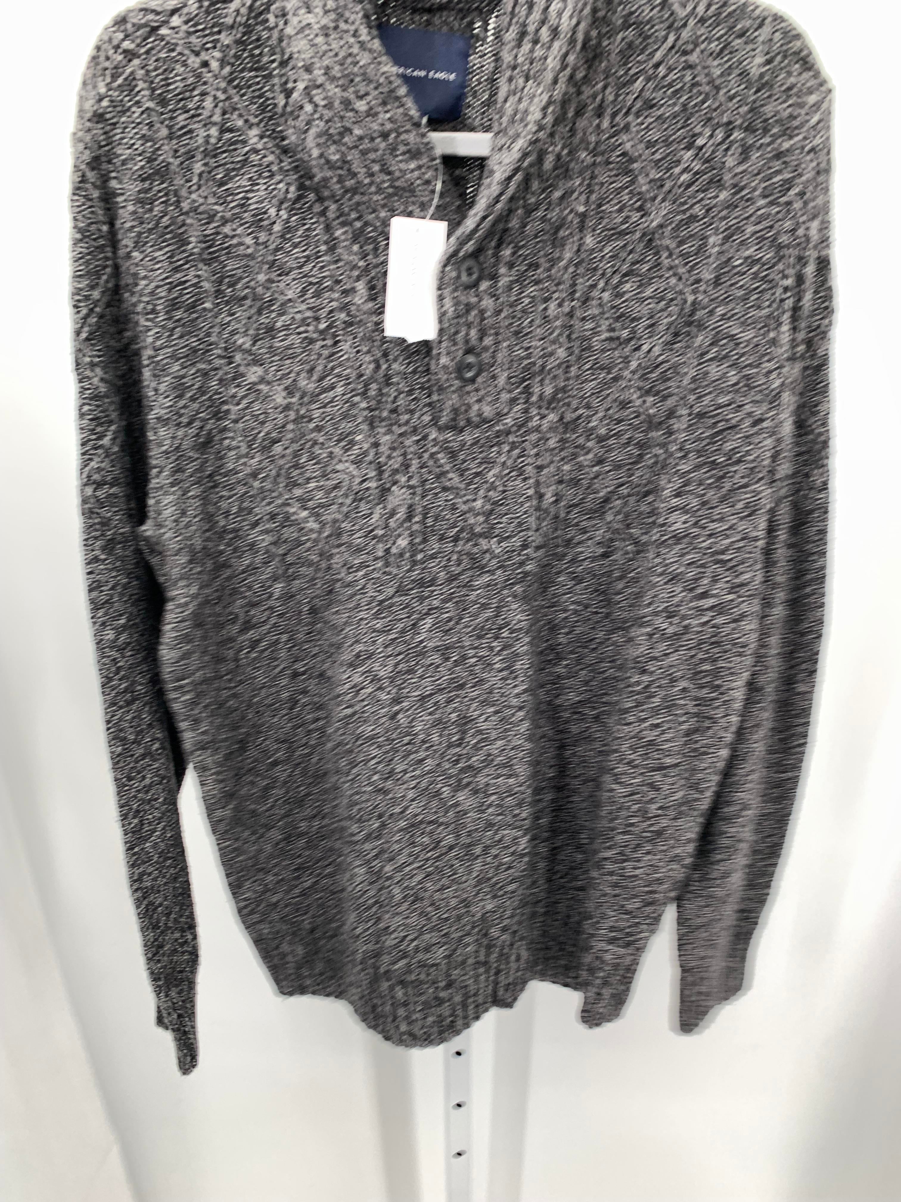 NEW BLACK BUTTONS SWEATER