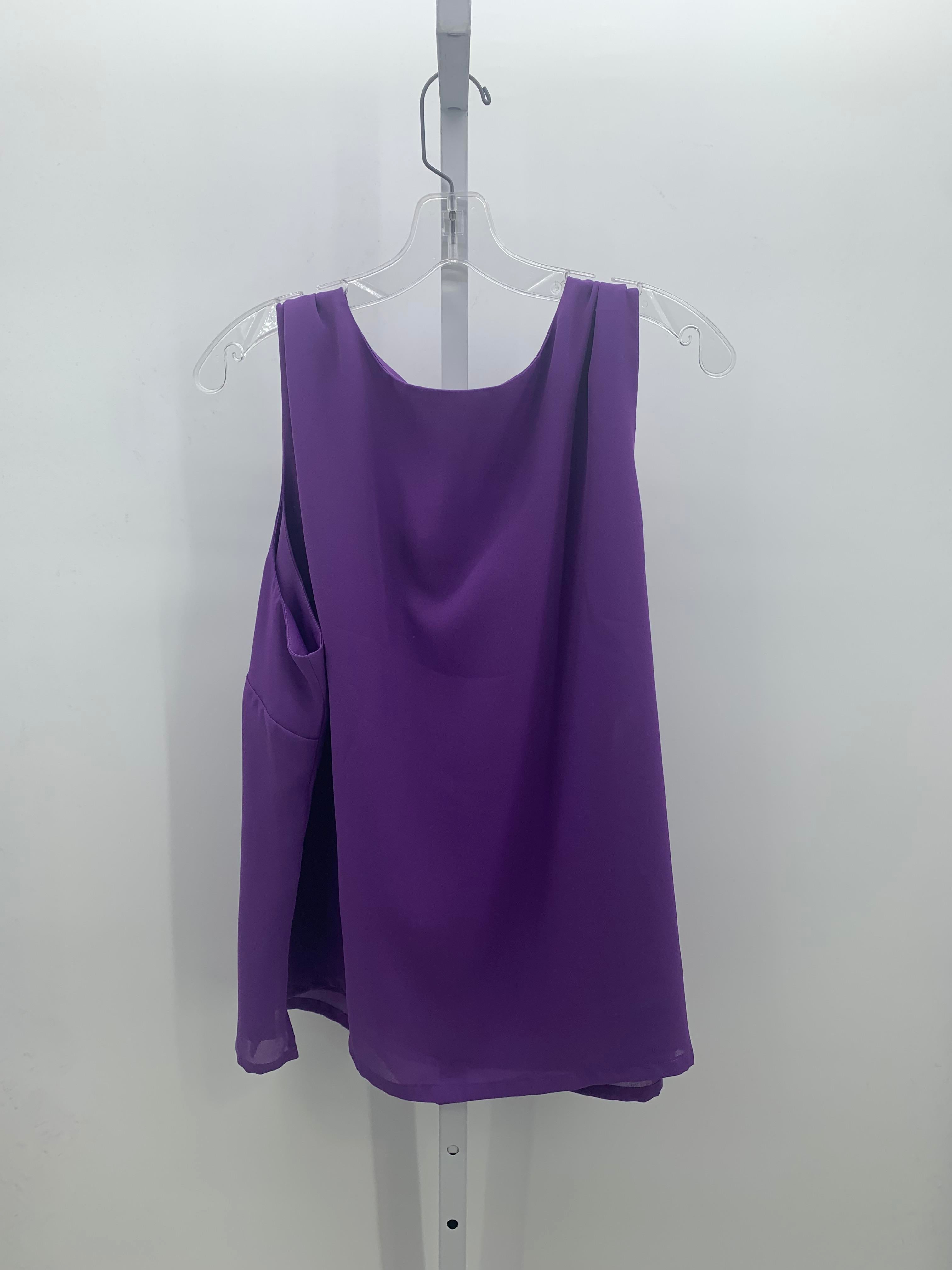 Draper's & Damons Size 2X Womens Sleeveless Shirt