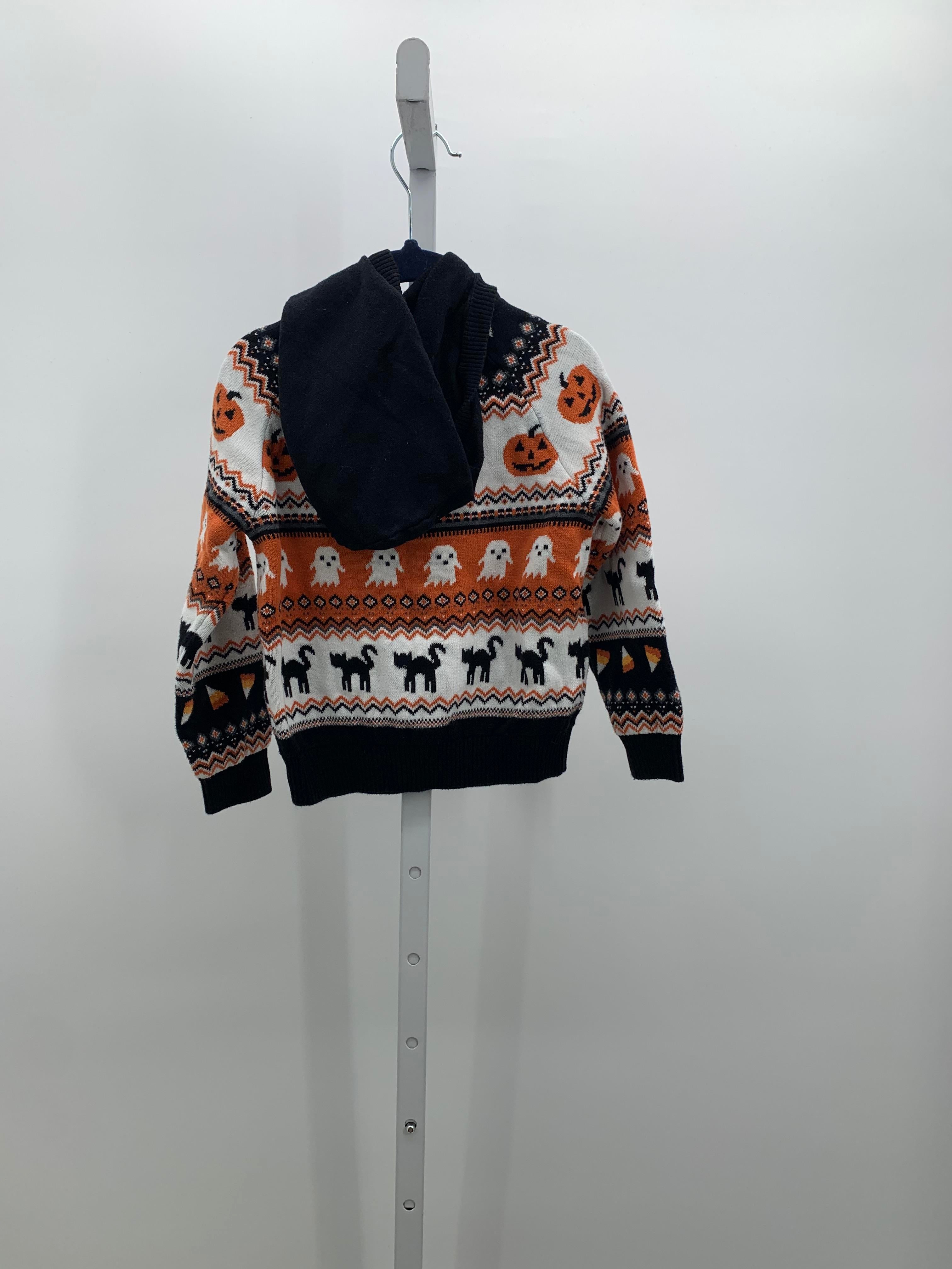 LONG SLV SWEATER PUMPKIN GHOSTS