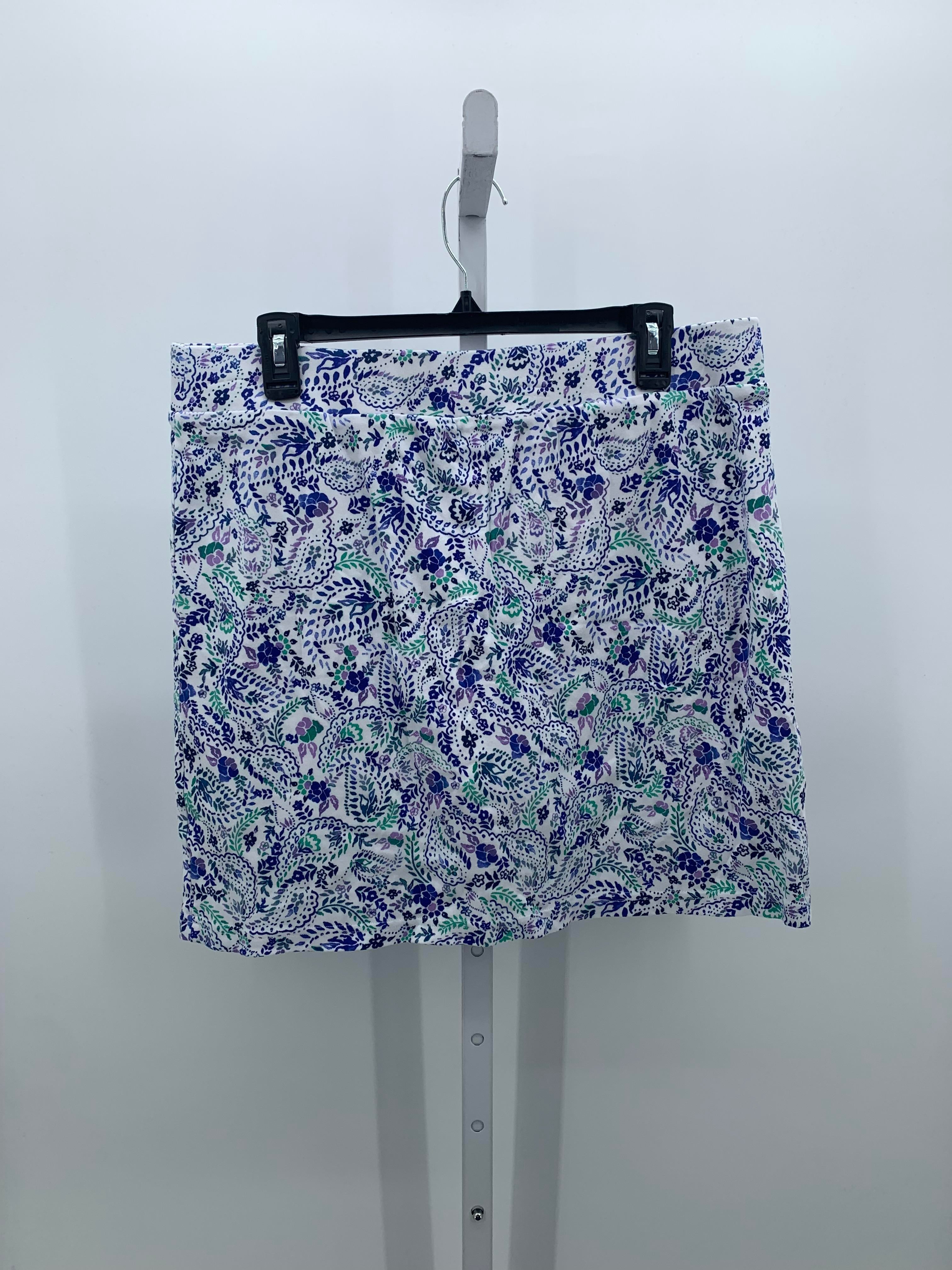 Croft & Barrow Size Large Misses Skirt