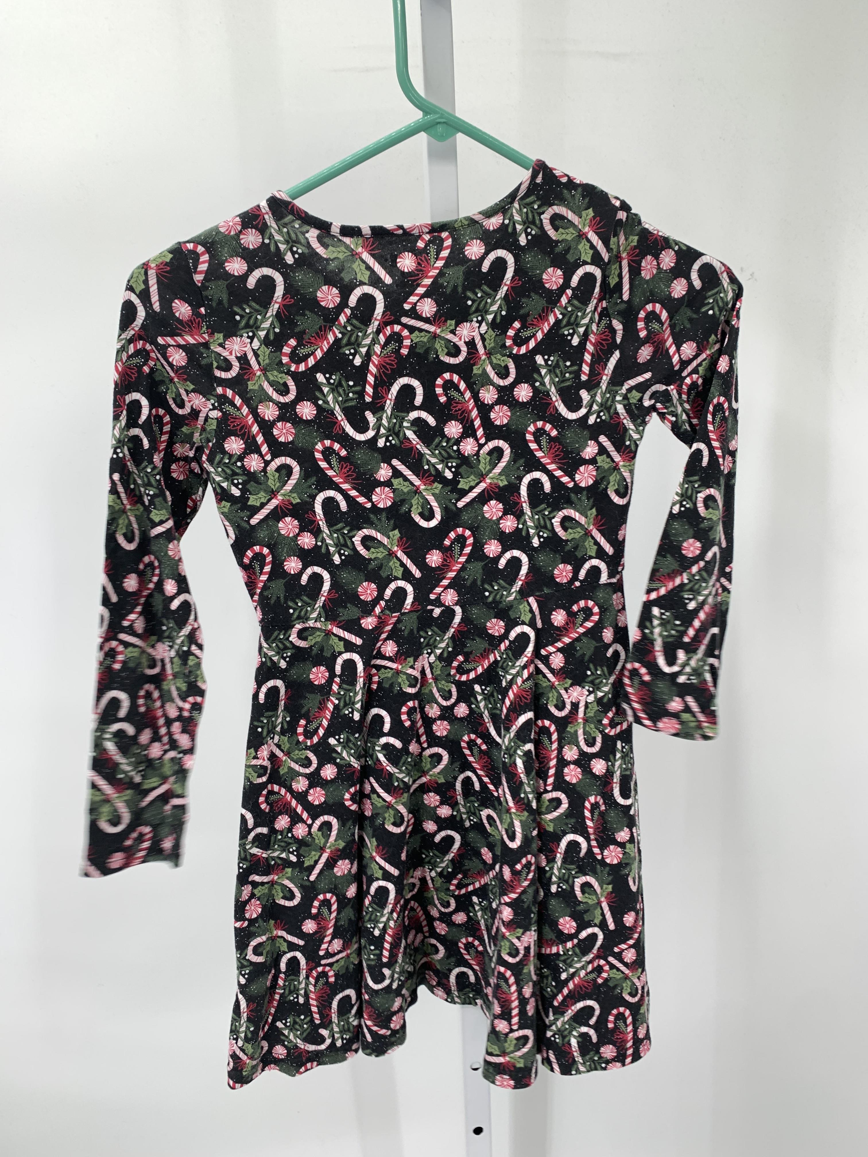 LONG SLV DRESS CANDY CANES