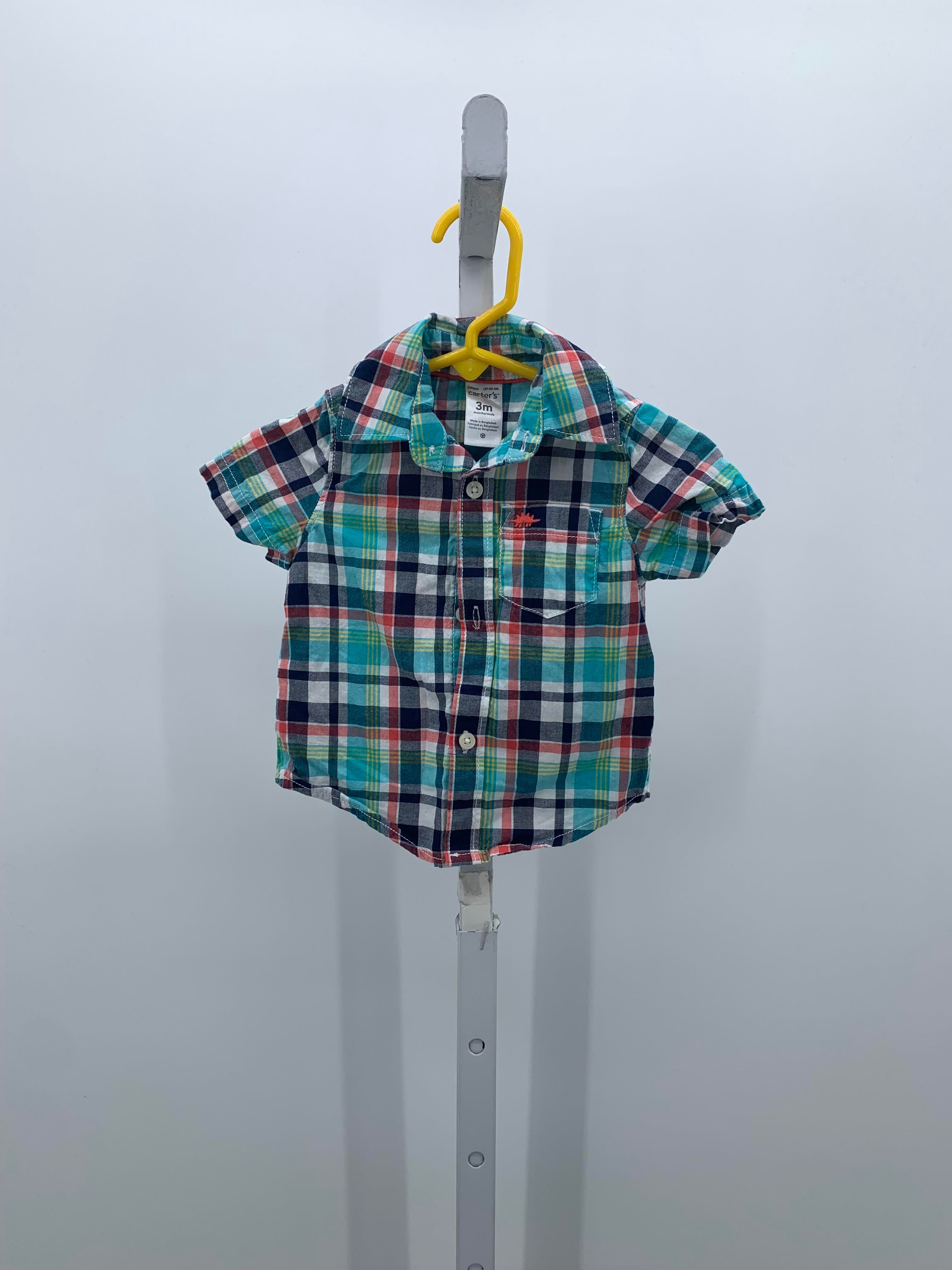 PLAID BTN DOWN
