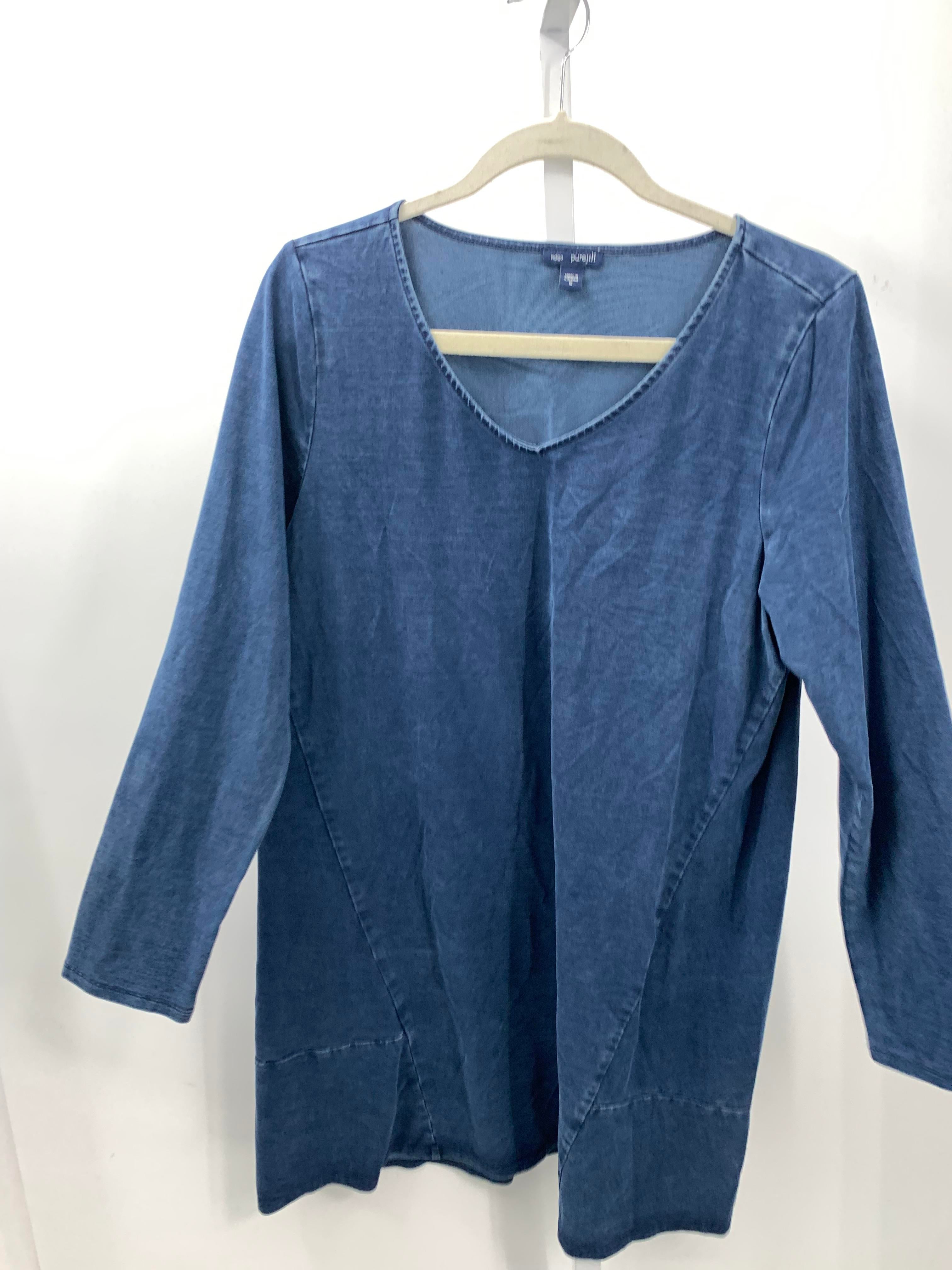 J-Jill Size Medium Misses Long Sleeve Dress