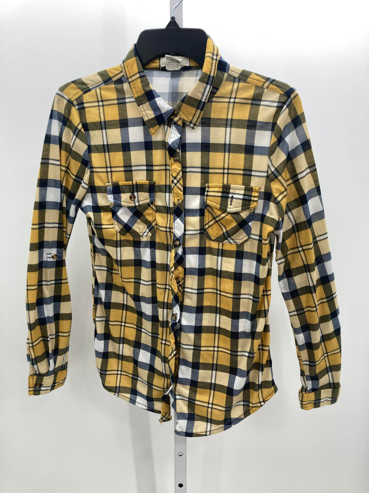 Passport Size Medium Juniors Long Sleeve Shirt