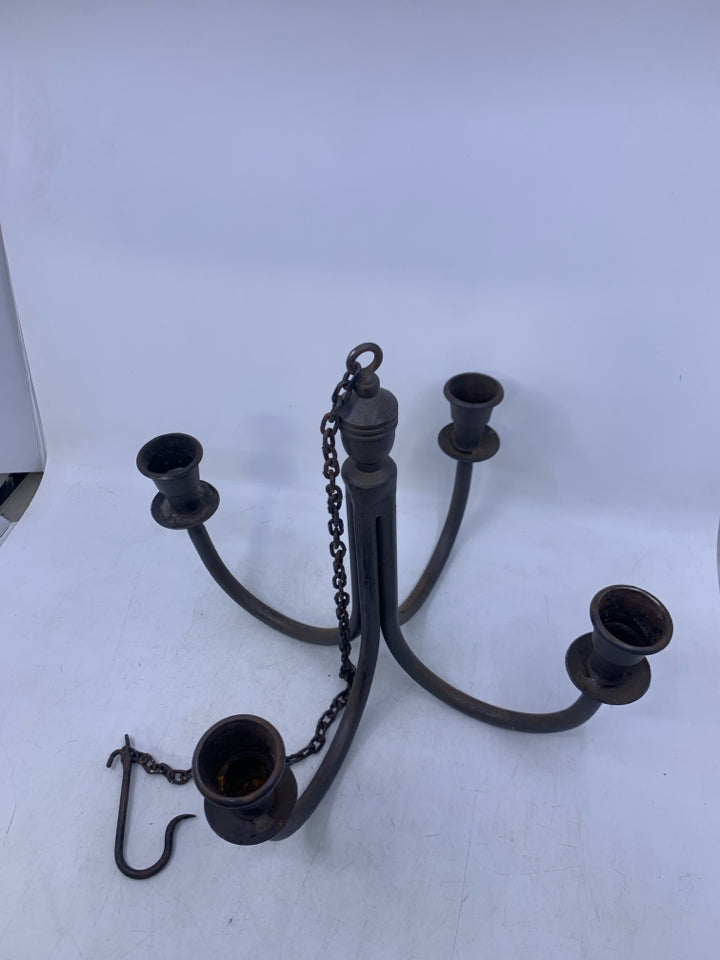 HEAVY METAL 4 SLOT TAPERED CANDLE CHANDLER.