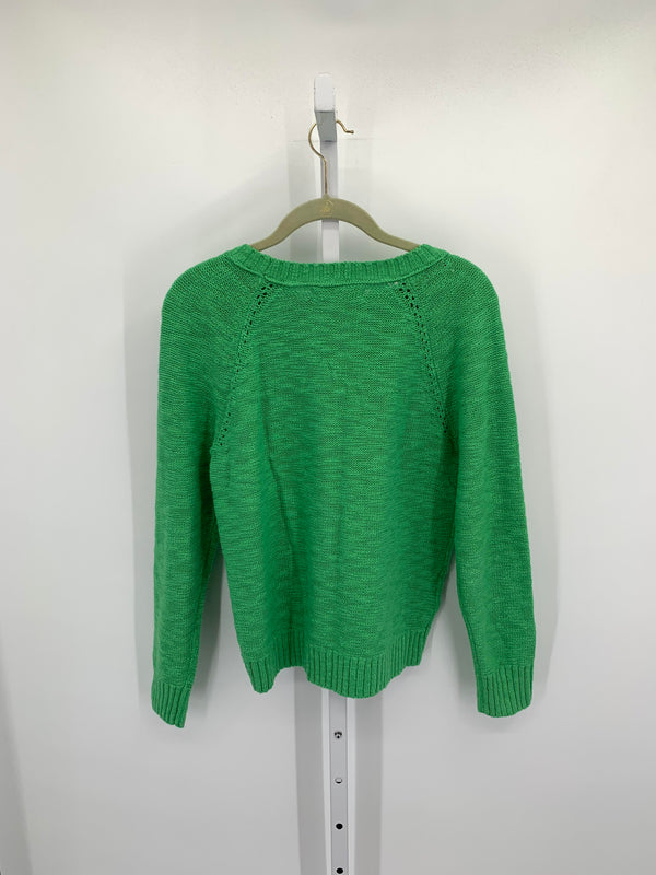 Loft Size Medium Misses Long Slv Sweater