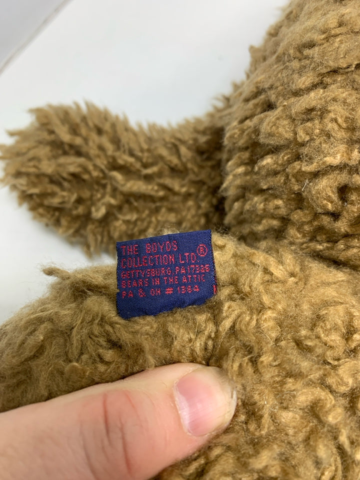 PLAID BOY SHAGGY BOYDS BEAR.