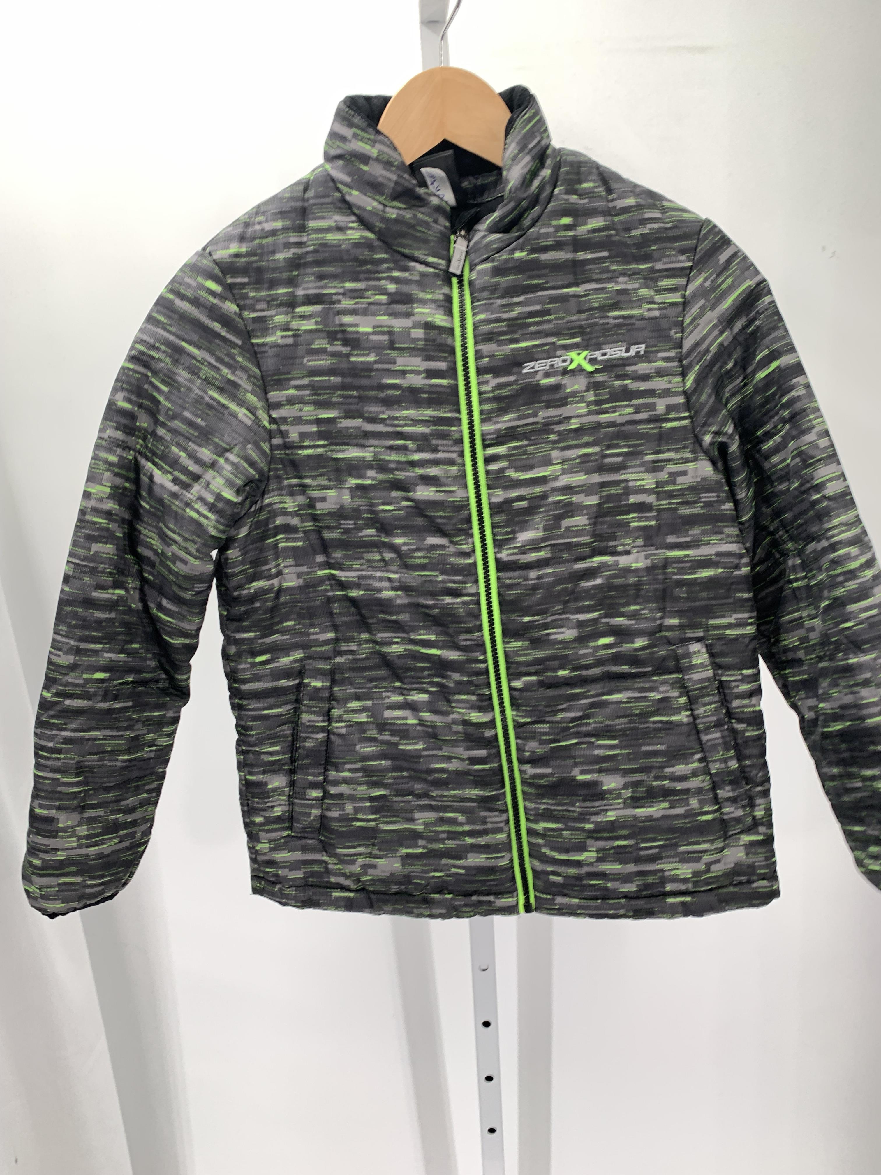 GREEN ZIP UP JACKET