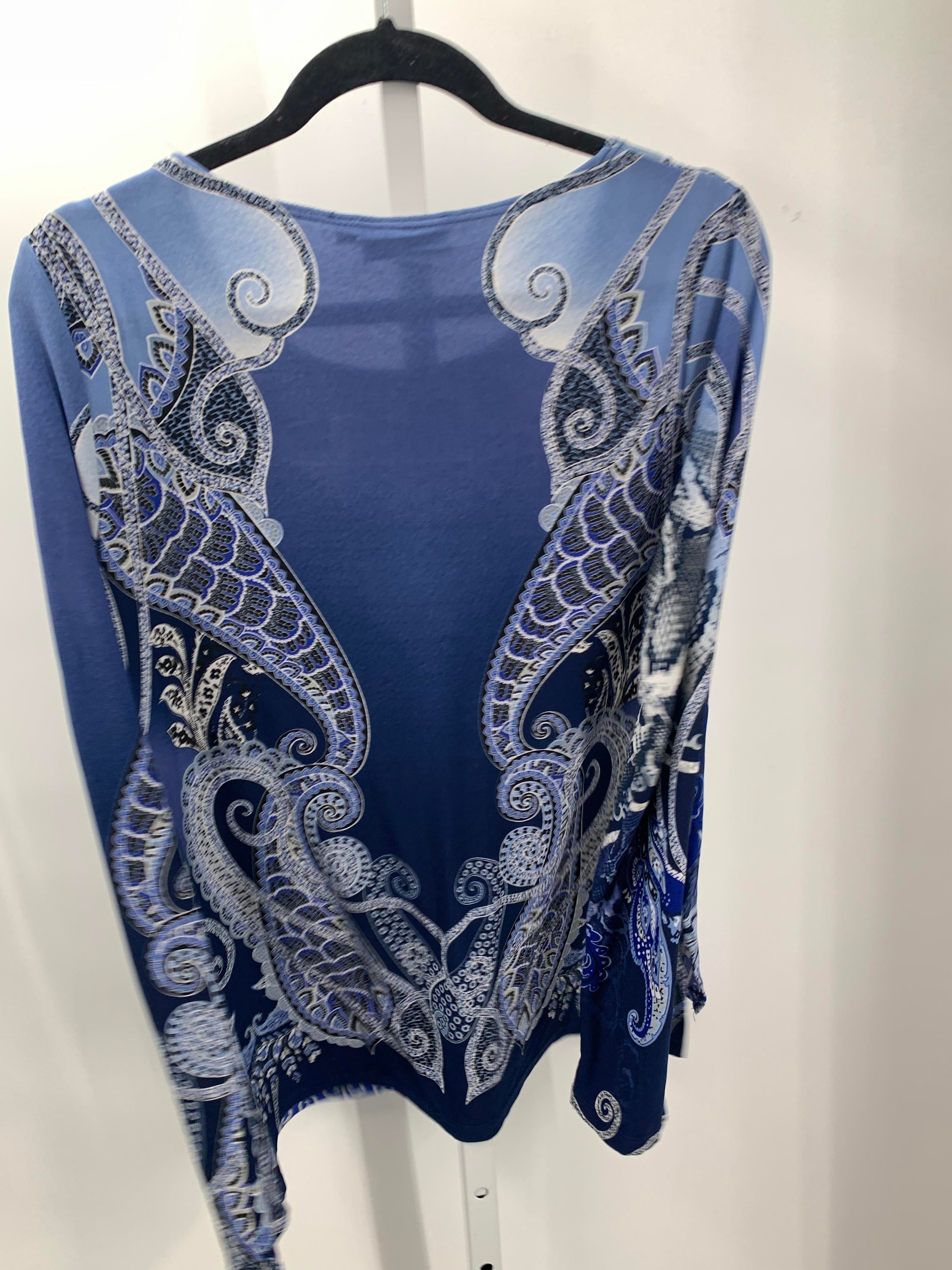 Attitudes Size Medium Misses Long Sleeve Shirt