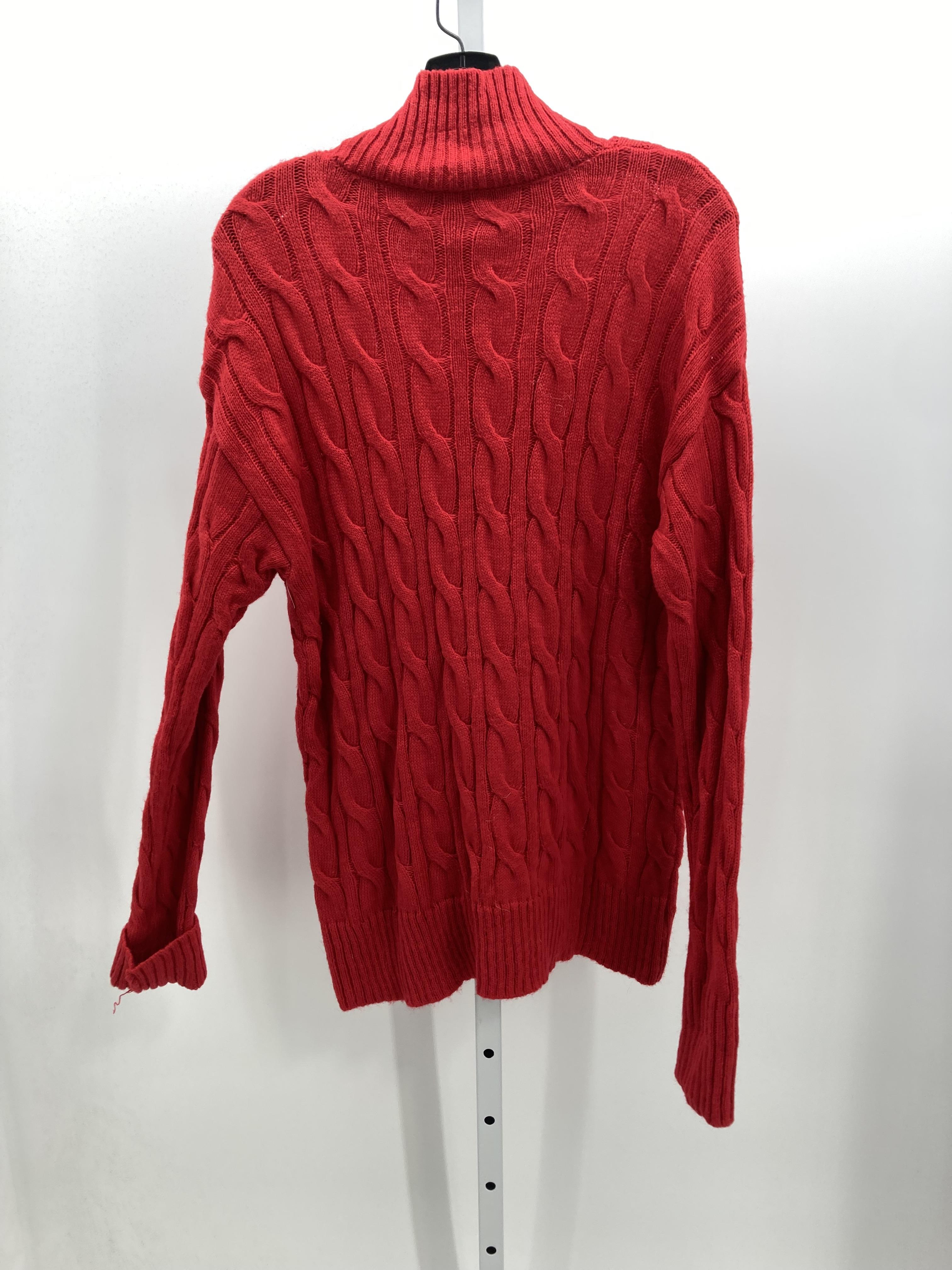 St. Johns Bay Size Medium Misses Long Slv Sweater