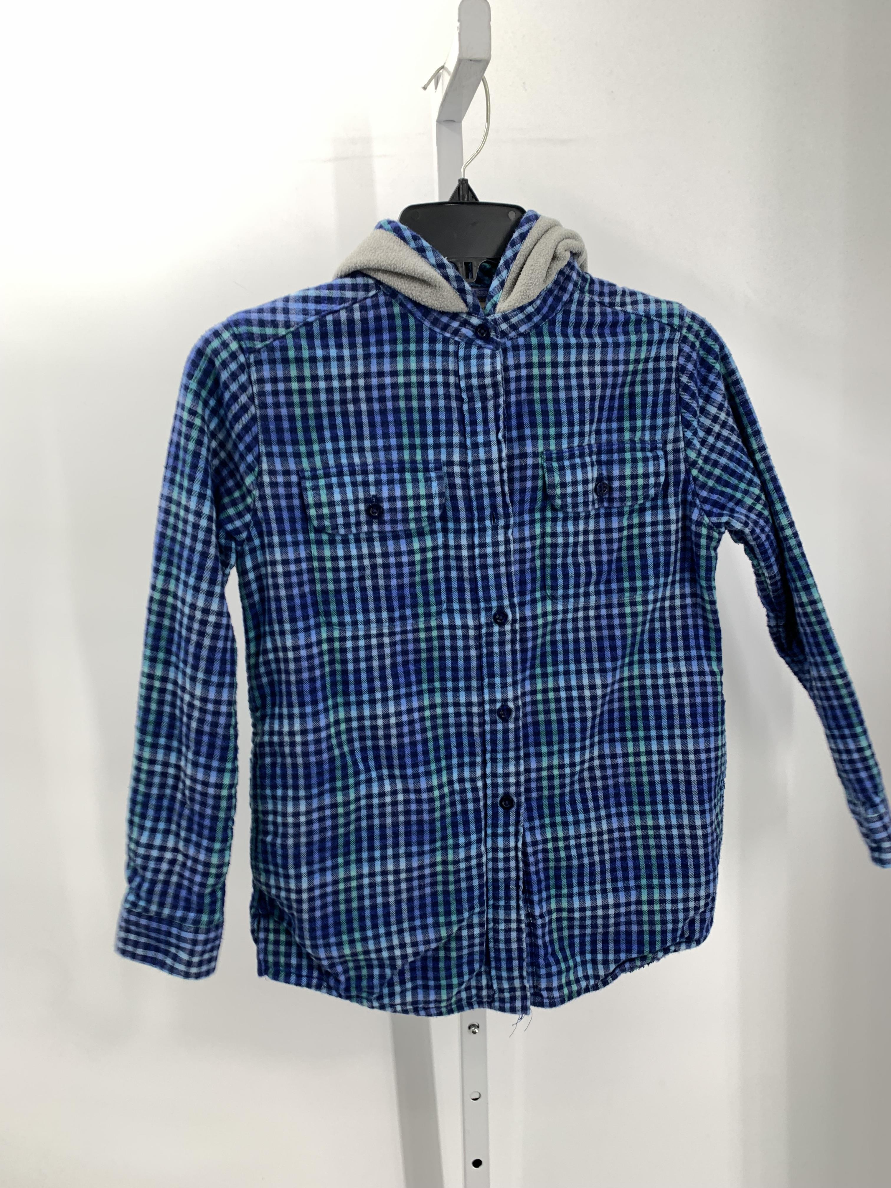LL Bean Size 10-12 Girls Long Sleeve Shirt