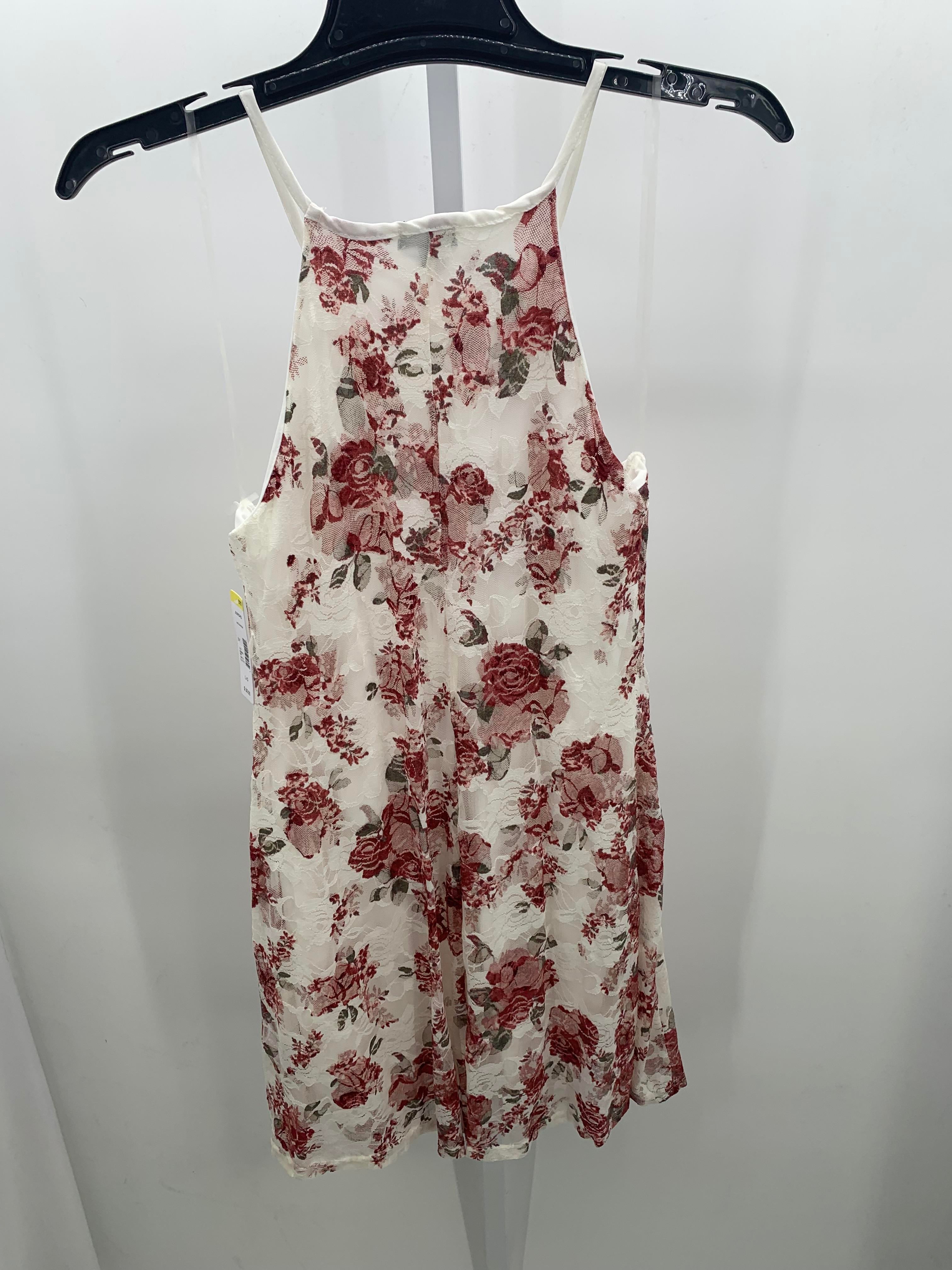 Size Large Juniors Sleeveless Dress
