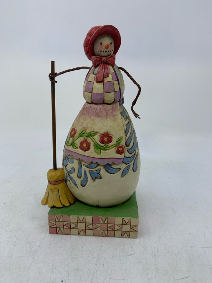 SNOW LADY " NOT A FLAKE OUT OF PLACE".