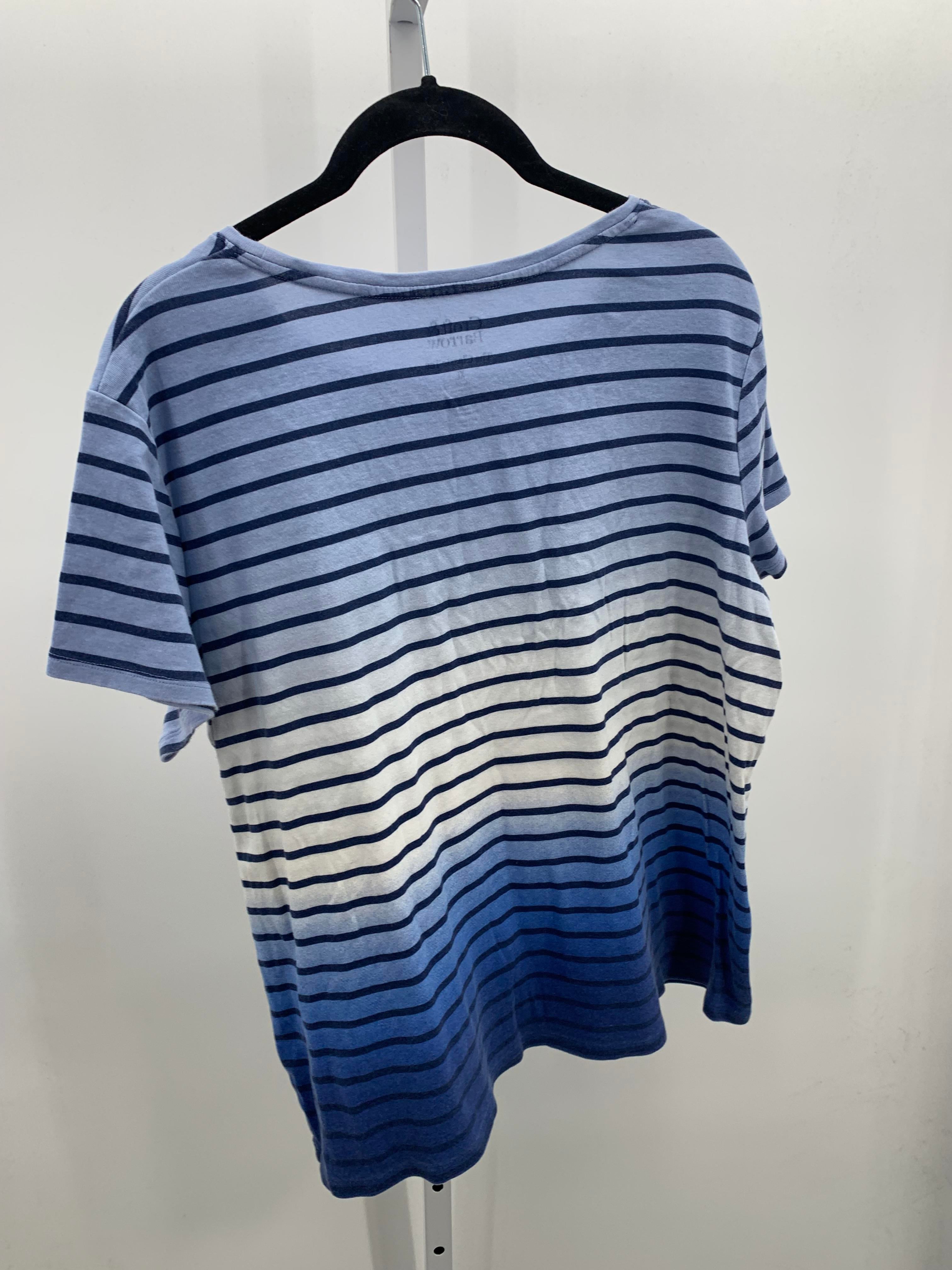 Croft & Barrow Size Extra Large Misses Short Sleeve Shirt