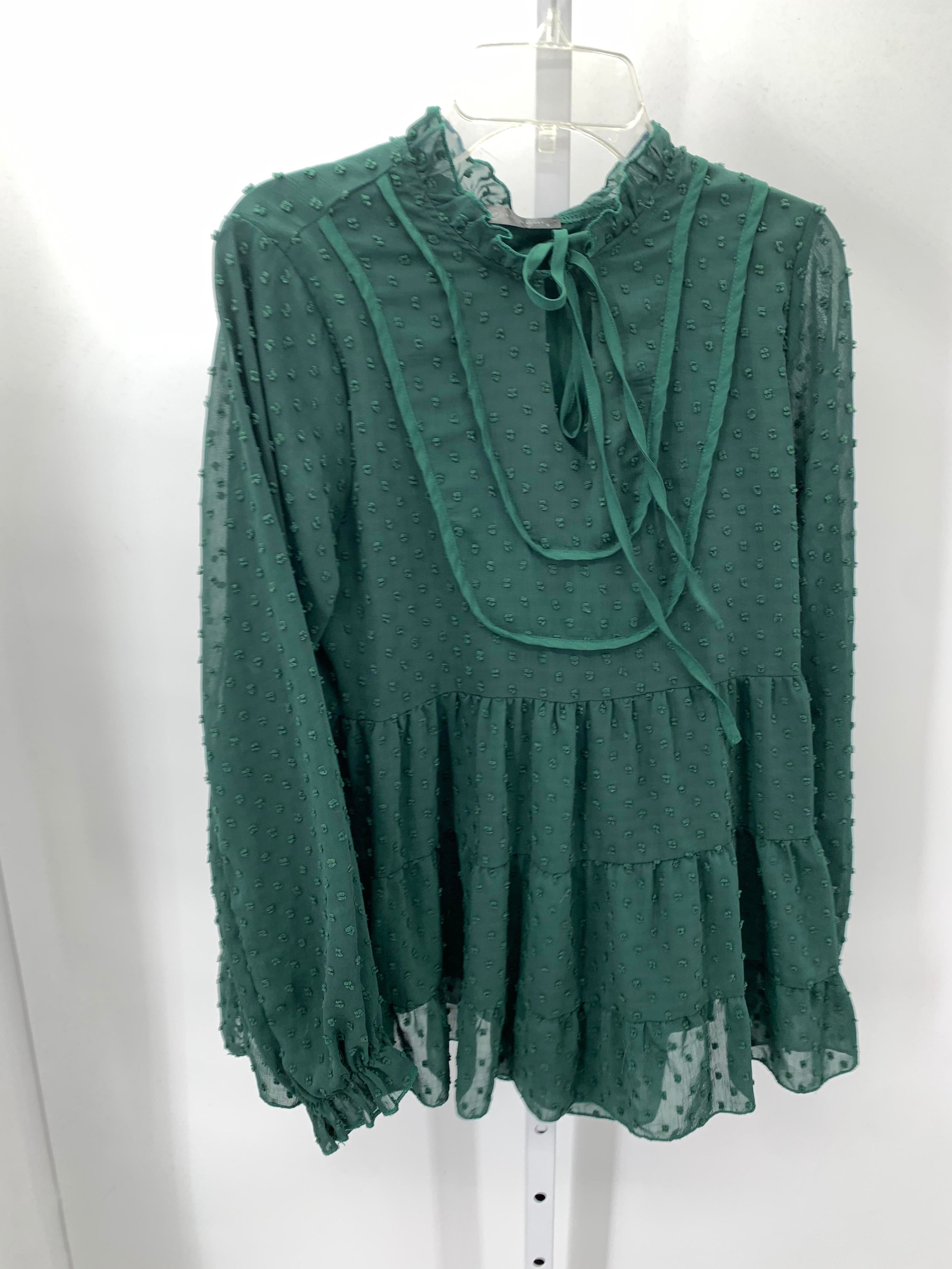 Size Small Juniors Long Sleeve Shirt