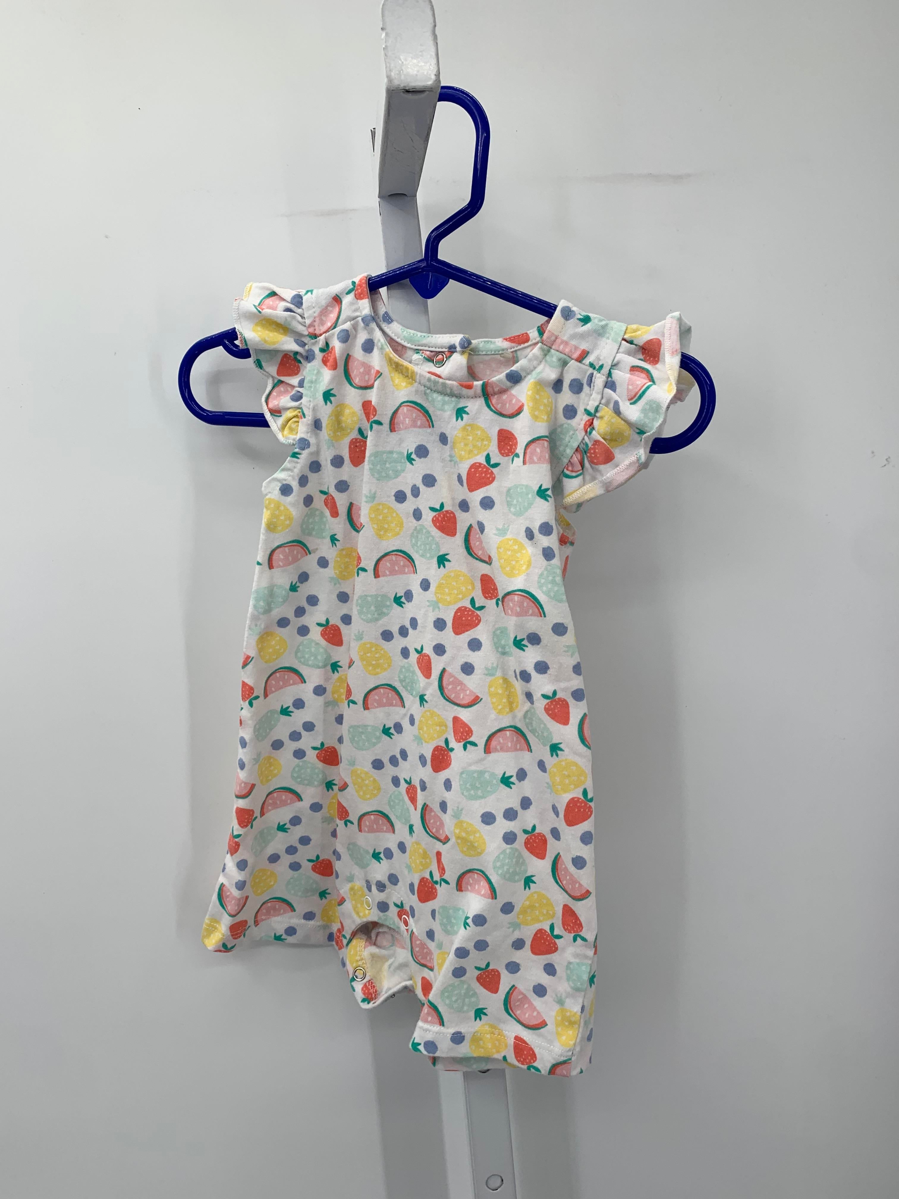 Chick Pea Size 6-9 mon Girls Short Slv. Romper