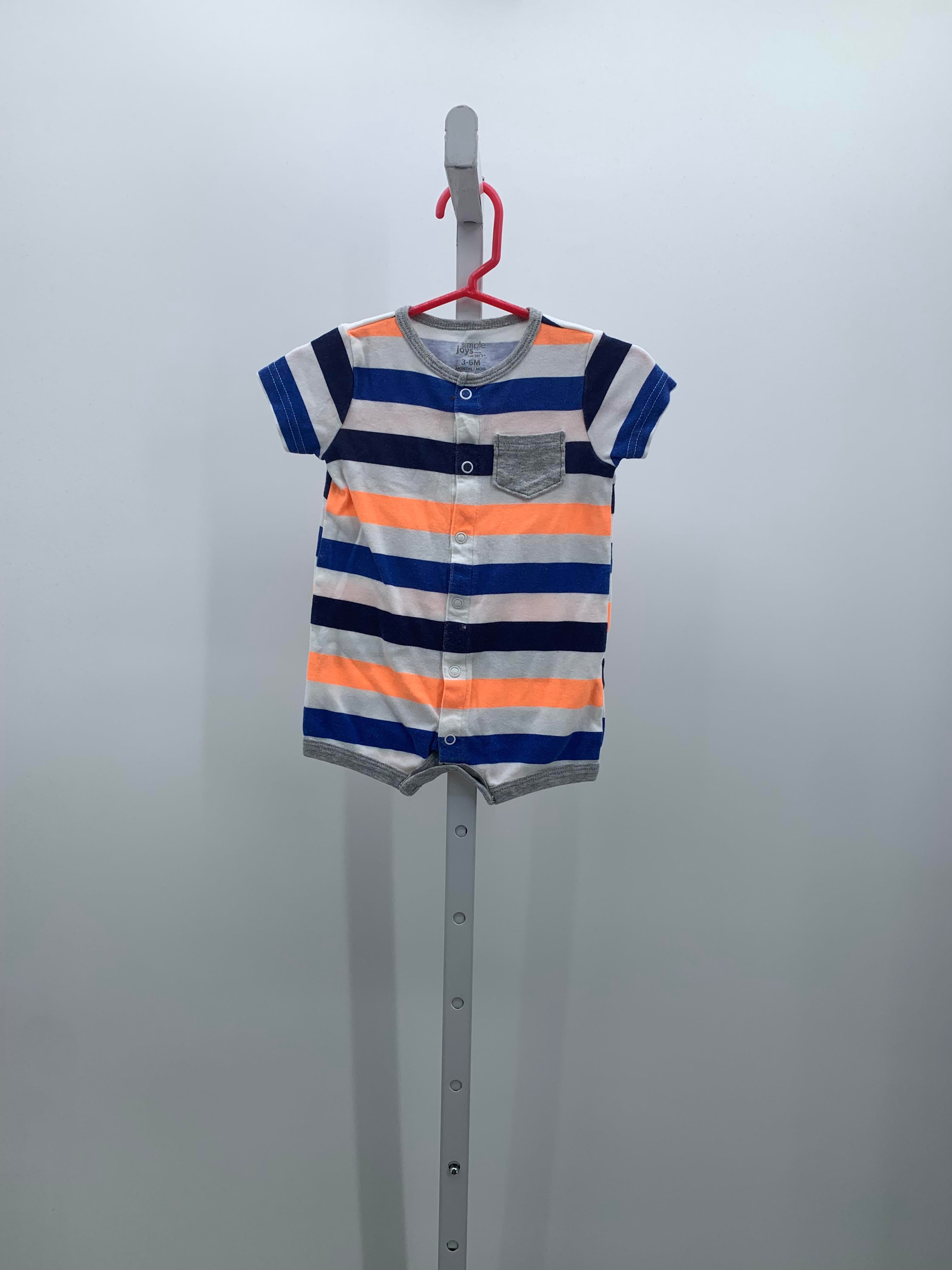 BLUE/ ORANGE KNIT