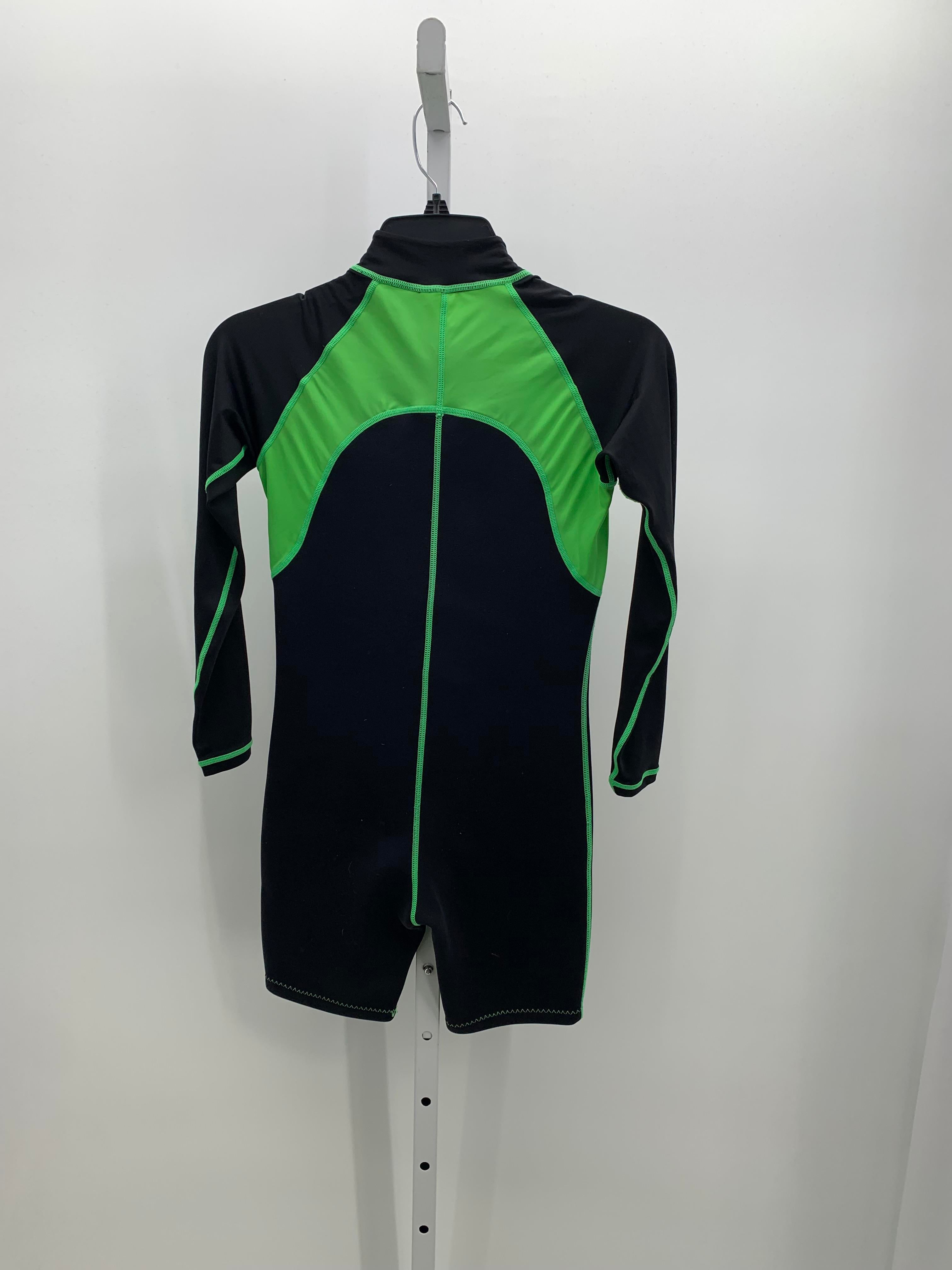 GREEN LONG SLV  ONE PIECE.