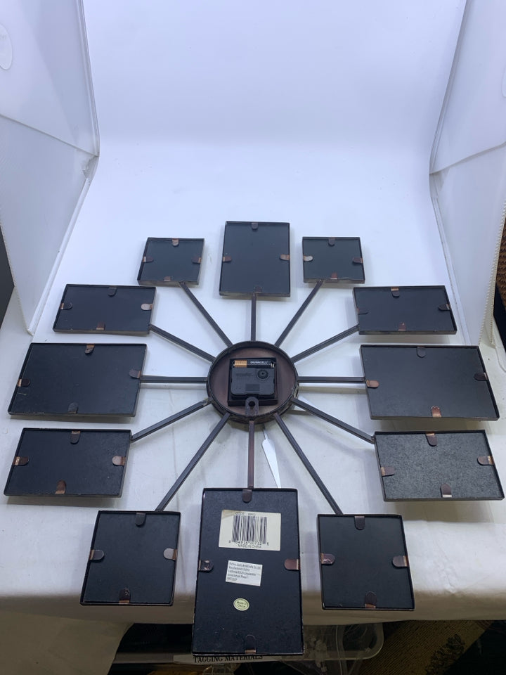 LARGE PHOTO FRAME CLOCK.