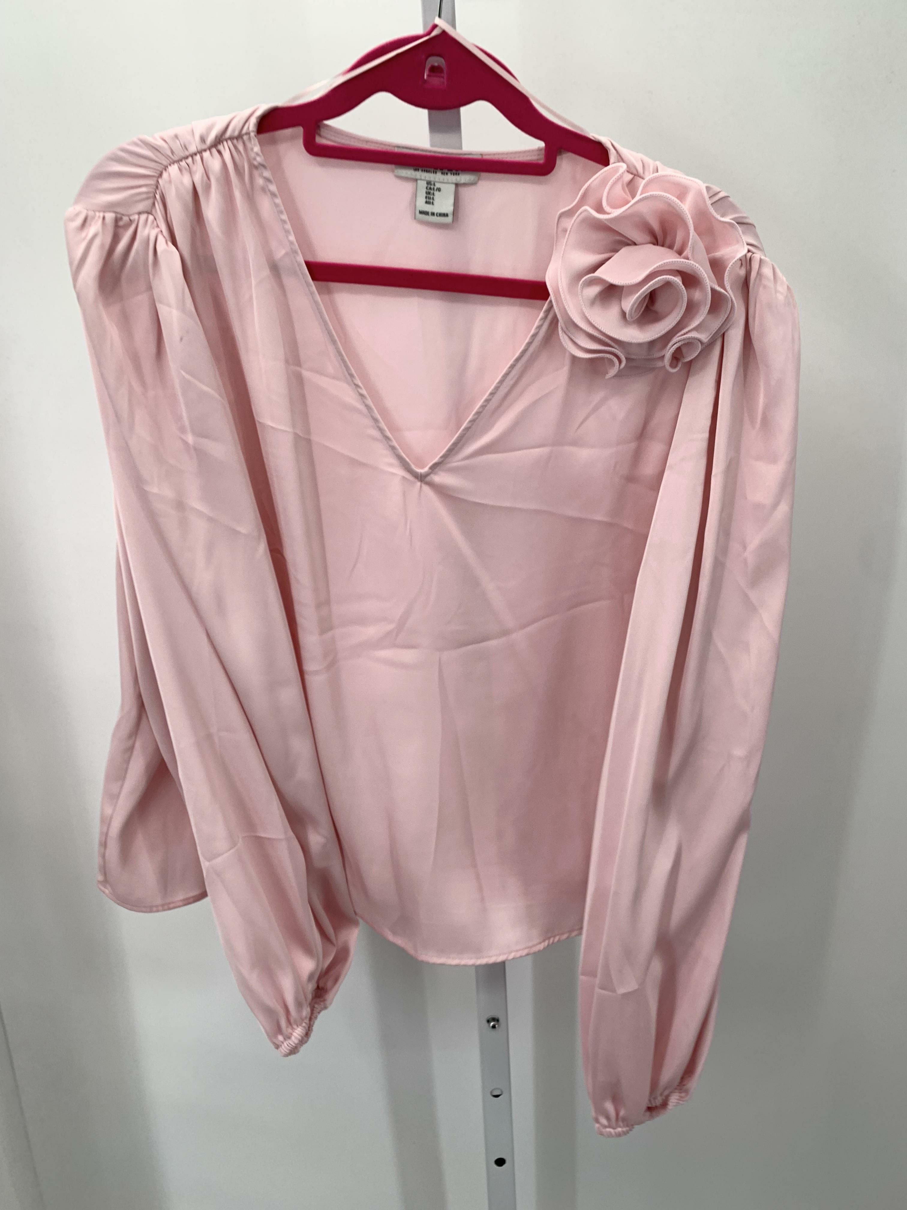 Rachel Zoe Size Large Misses Long Sleeve Shirt
