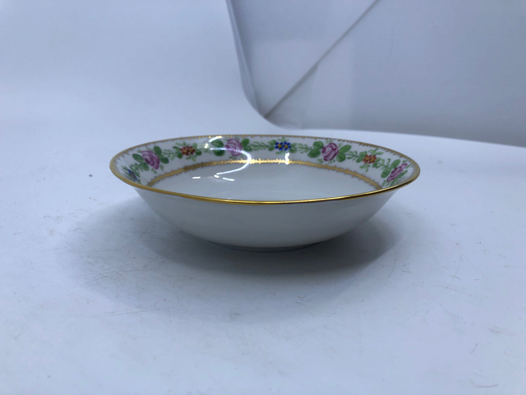 VTG SMALL FLORAL BOWL.