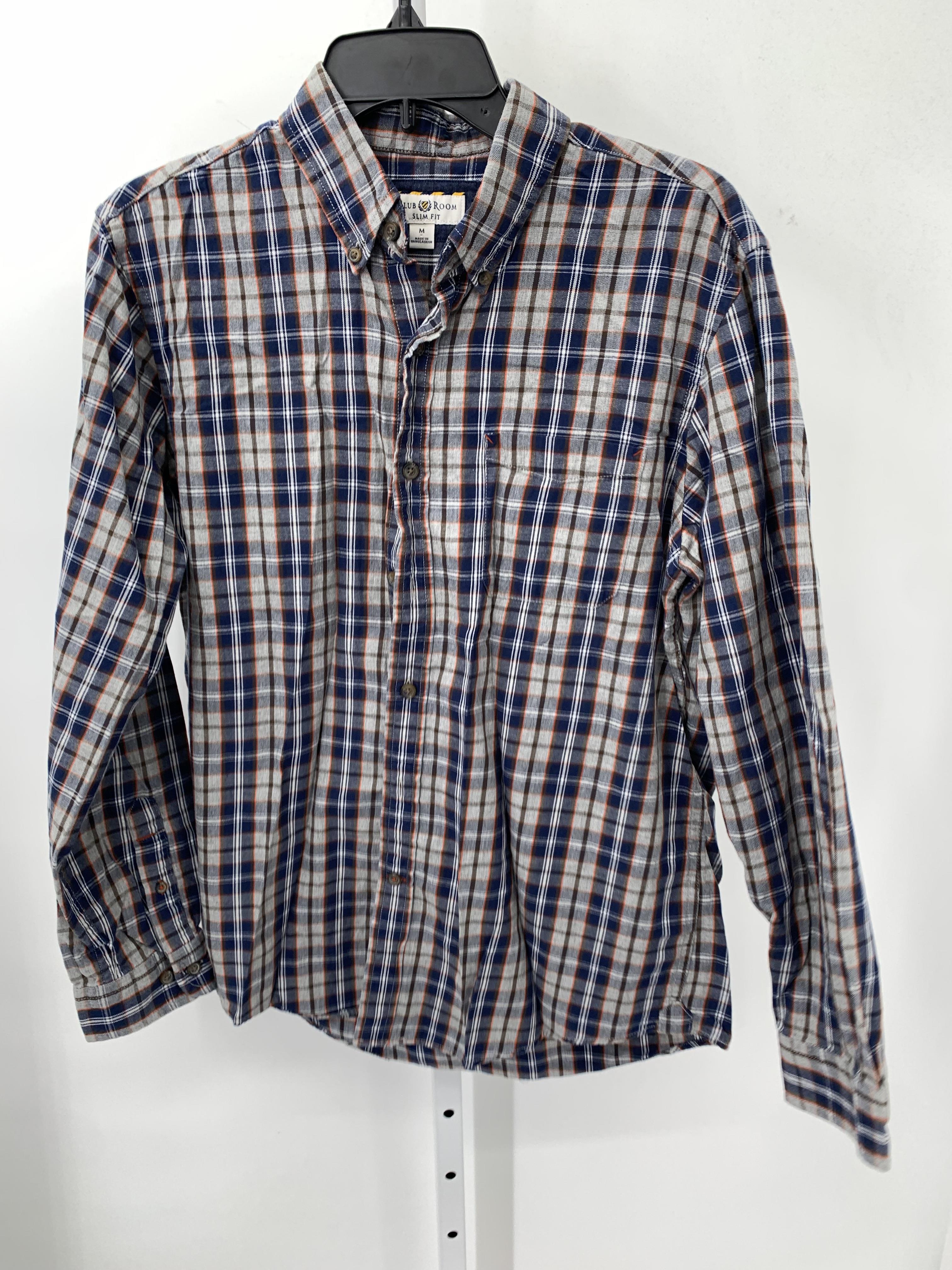 GREY PLAID BTN DOWN