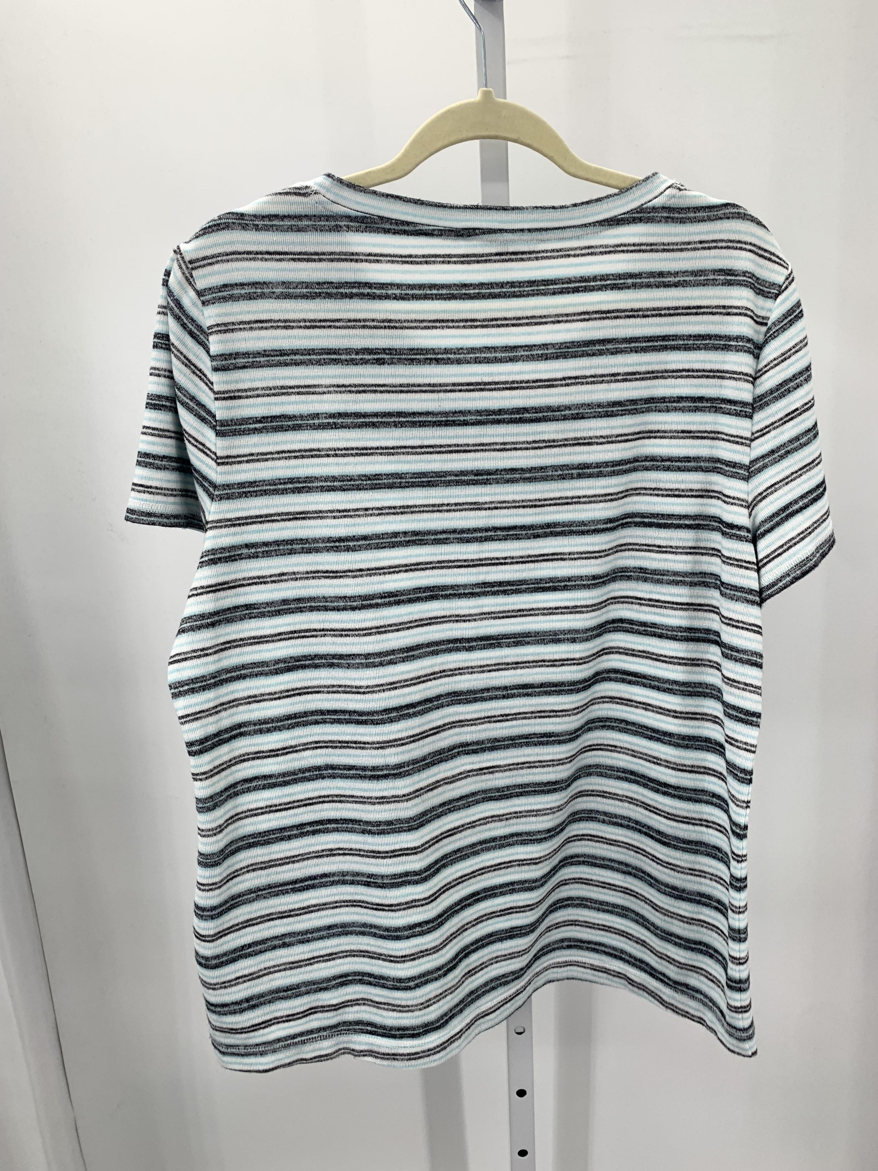 Talbots Size Extra Large Misses Short Sleeve Shirt