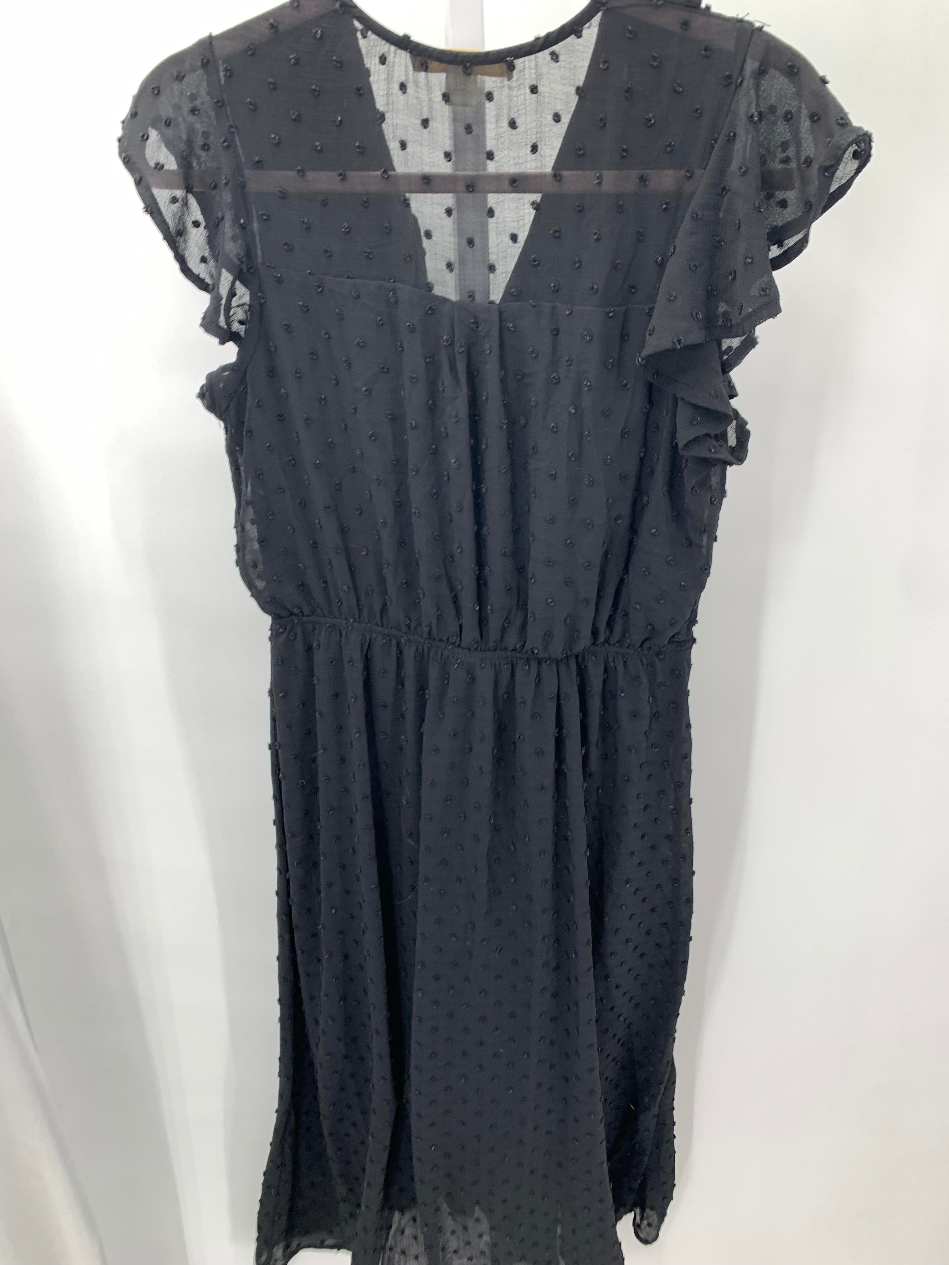 monteau Size Large Misses Short Sleeve Dress