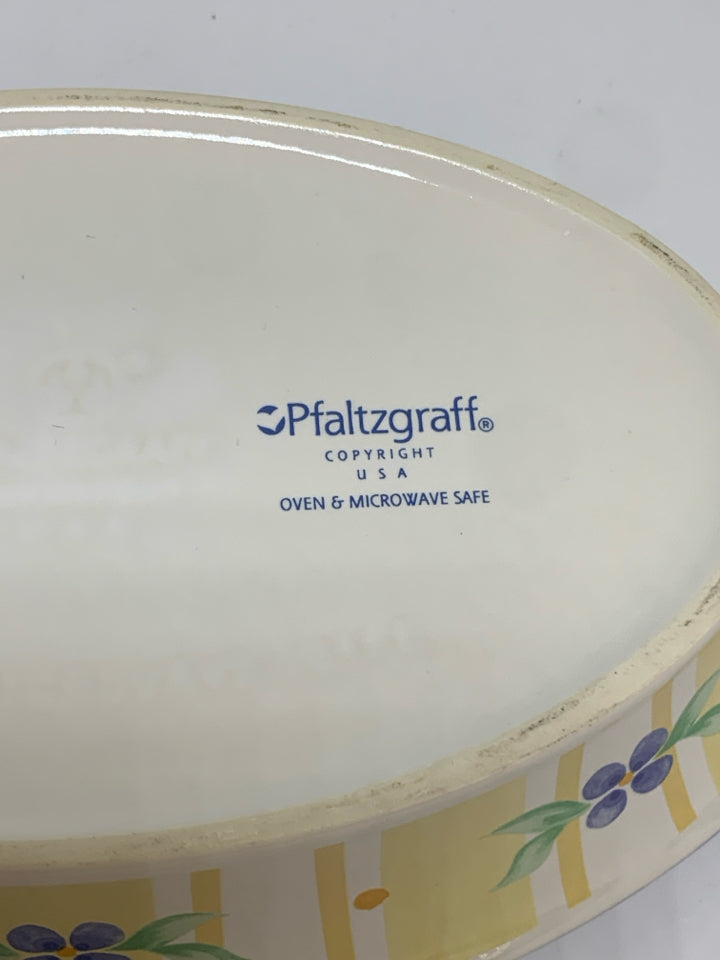 PFALTZGRAFF SUMMER BREEZE AU GRATIN DISH.