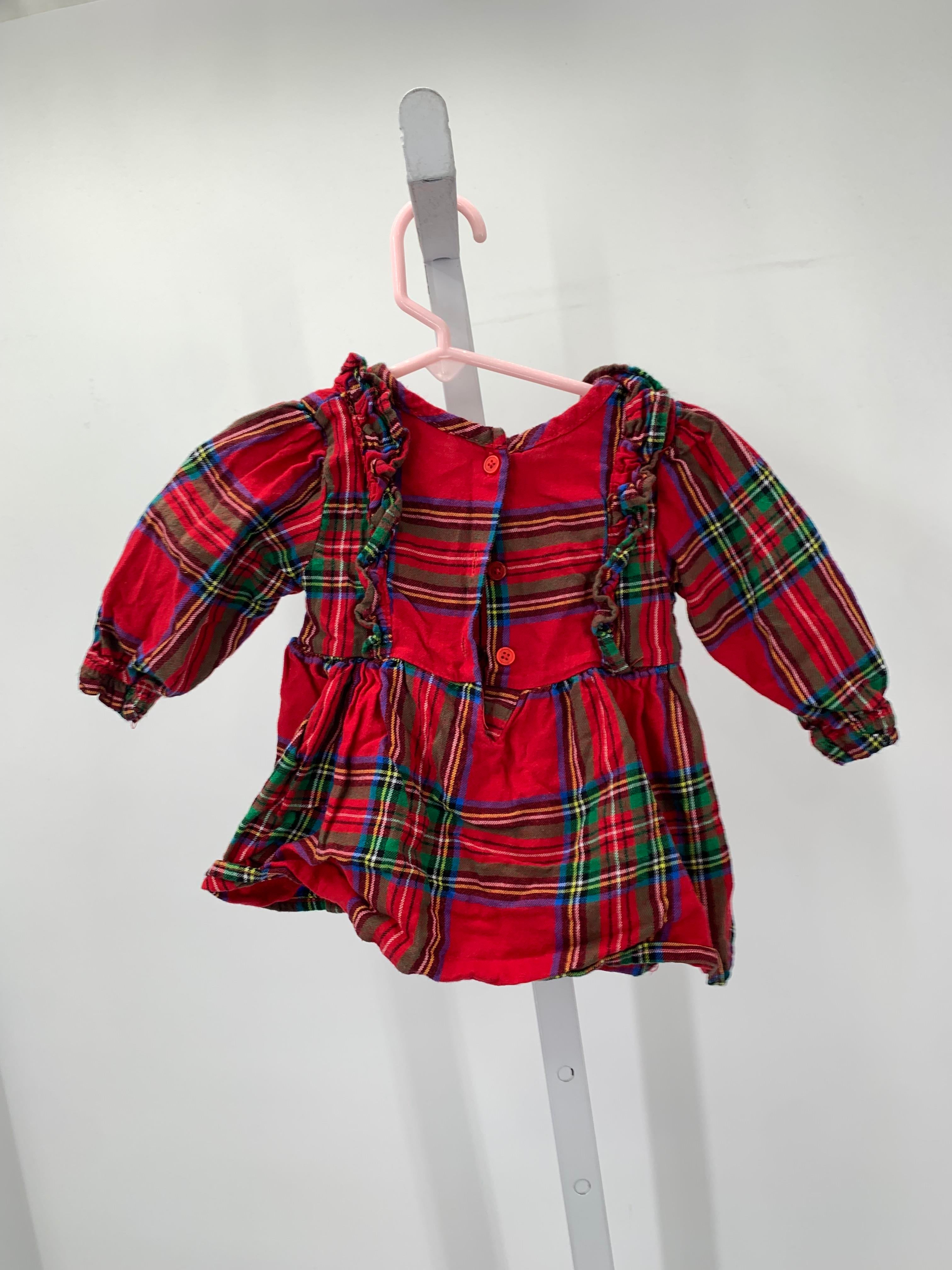 Wonder Nation Size 3-6 Months Girls Long Sleeve Dress