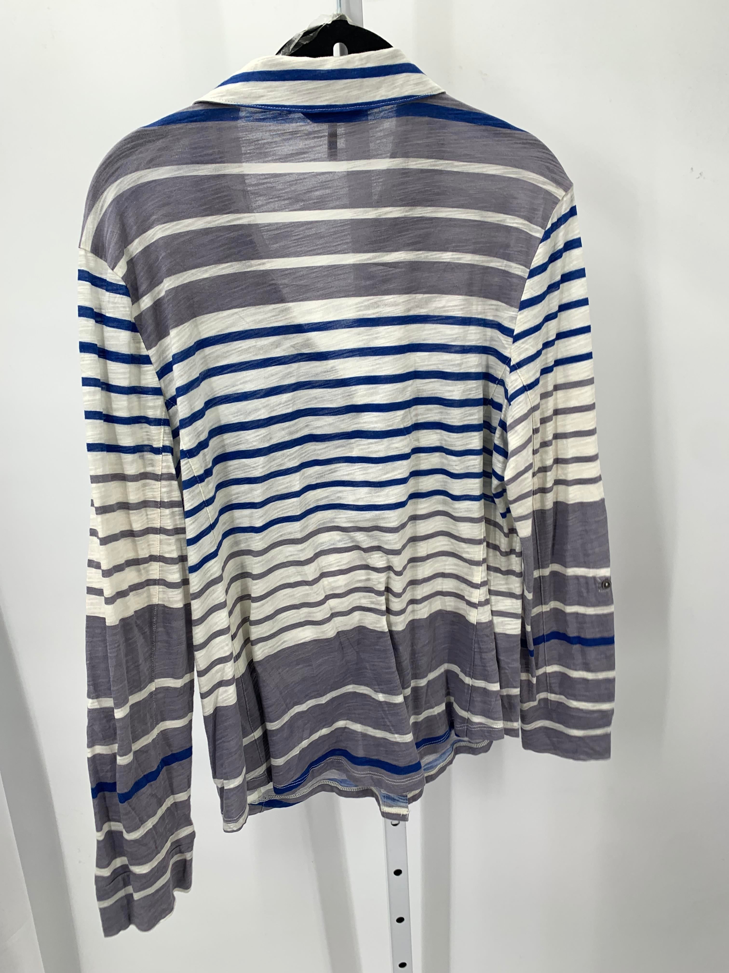 Daisy Fuentes Size Large Misses Long Sleeve Shirt