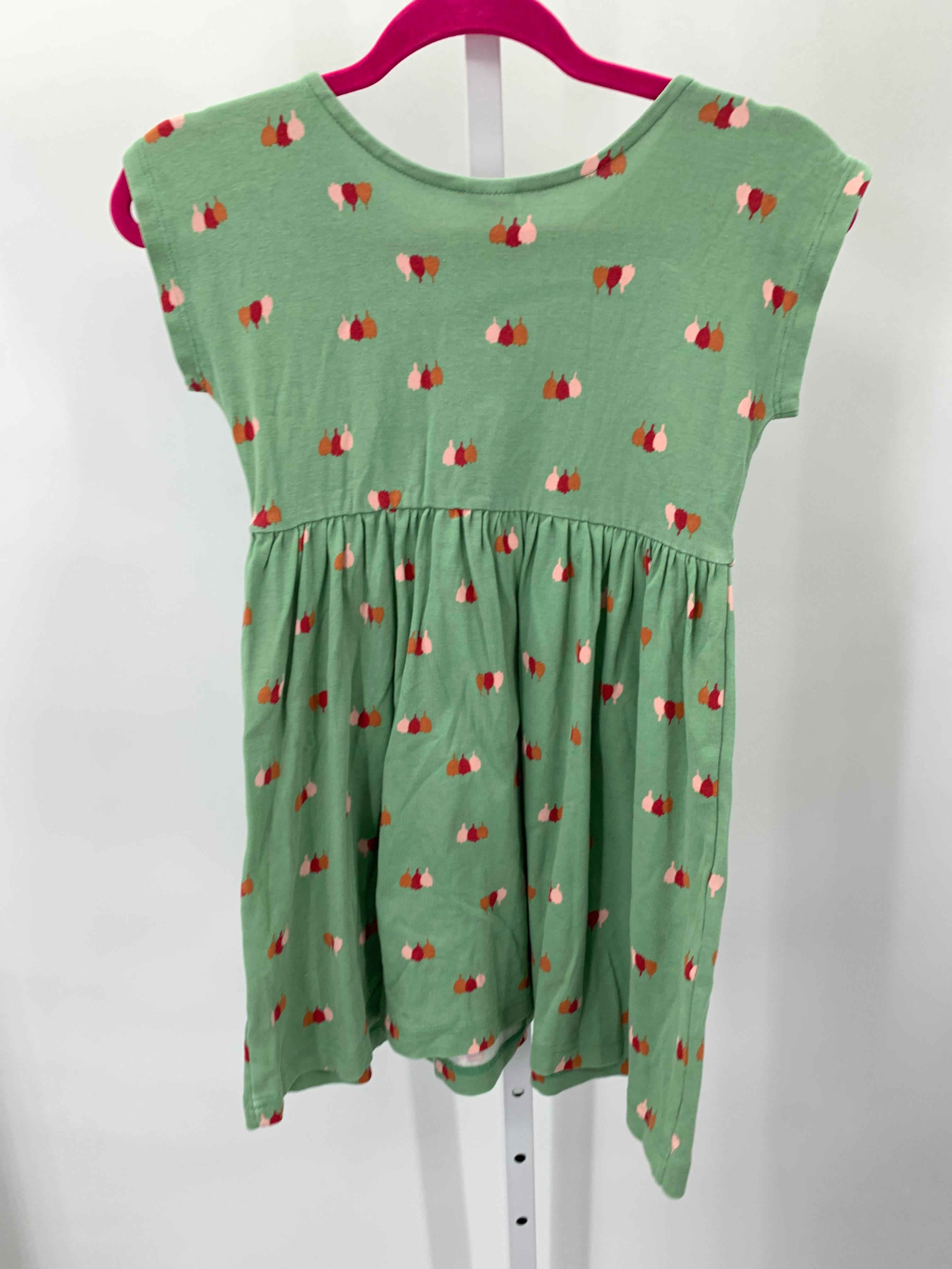 Hanna Anderson Size 6-7 Girls Short Sleeve Dress