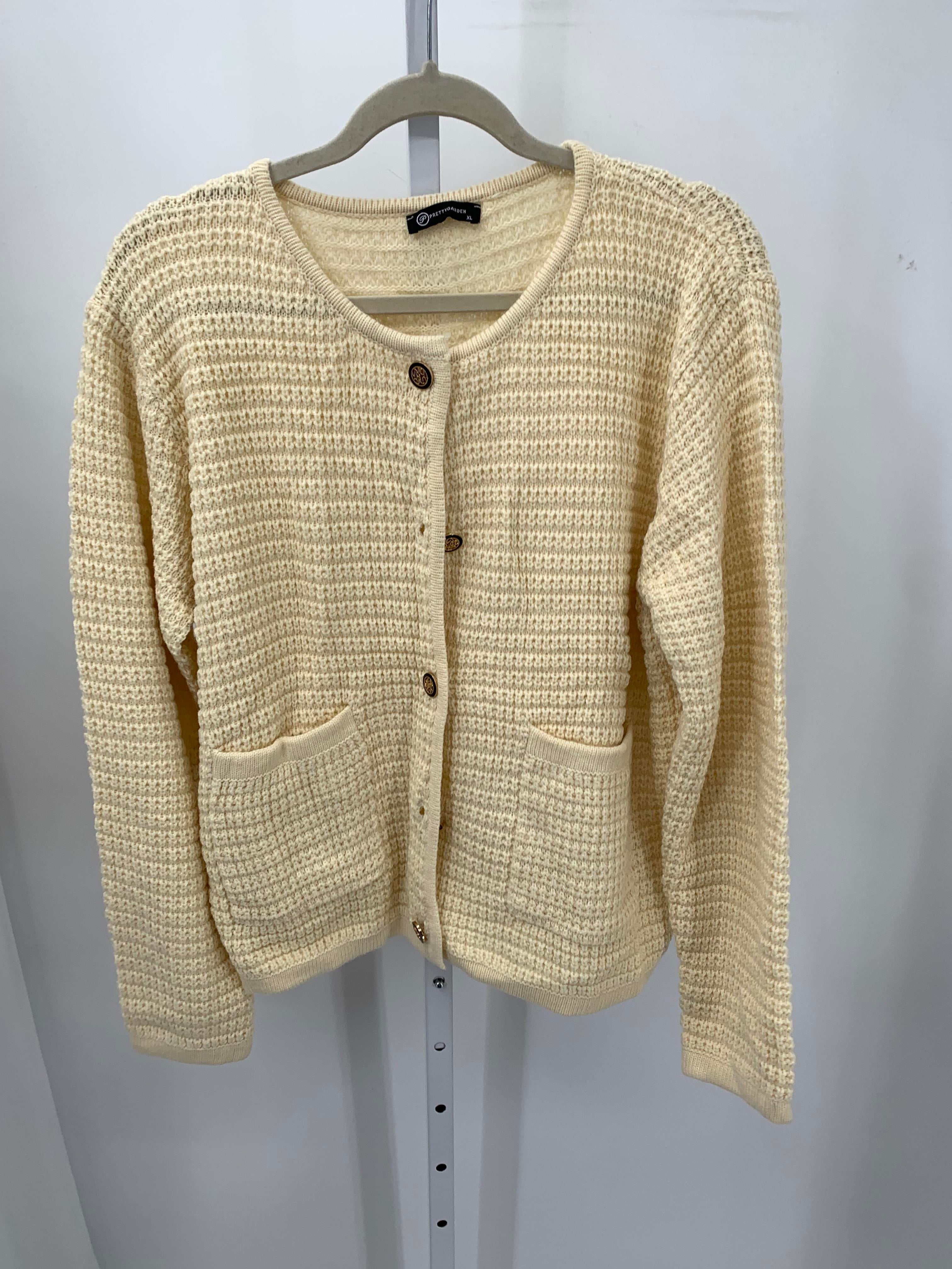 Size Extra Large Misses Long Slv Sweater