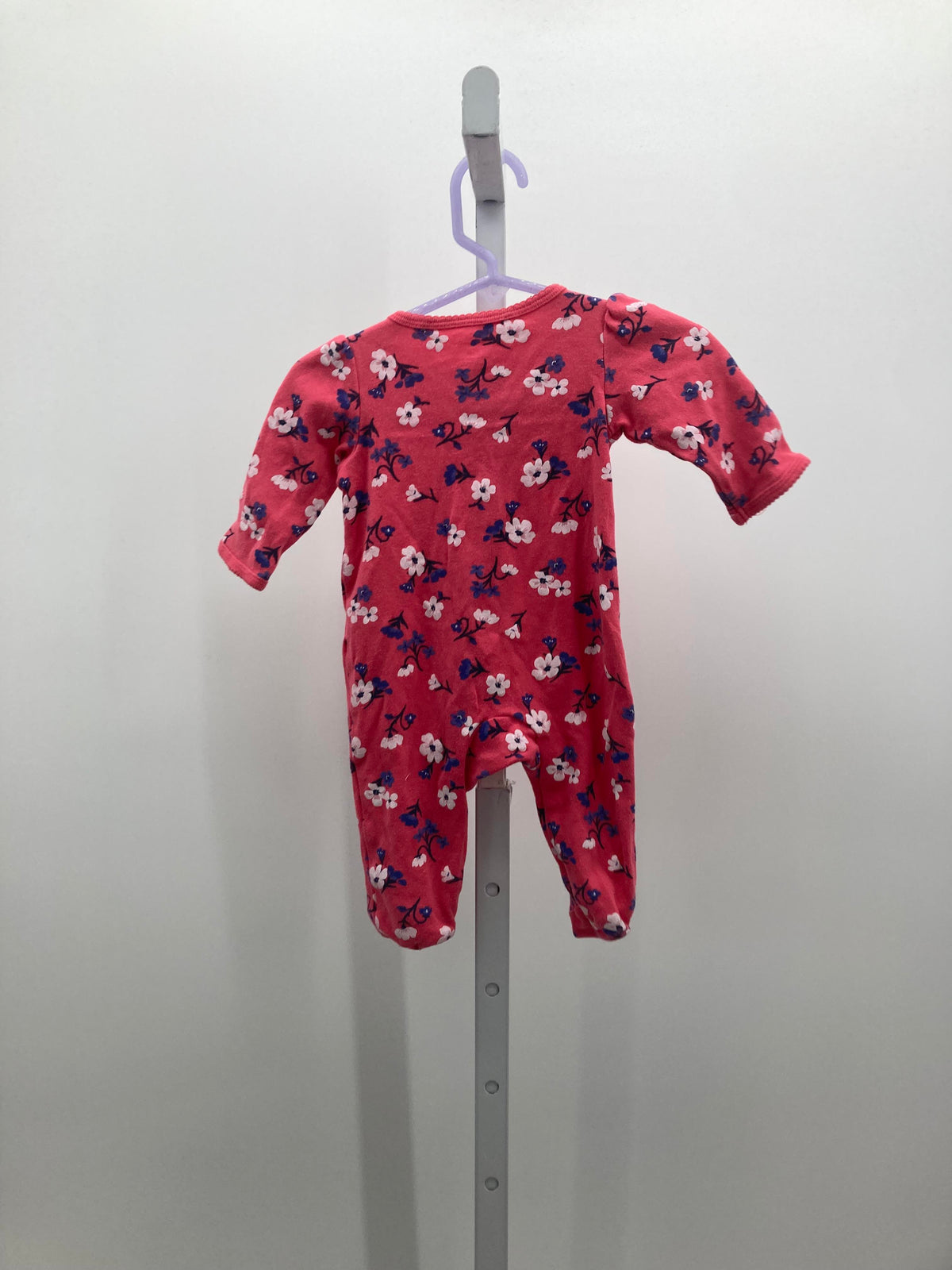 Carters Size 3 Months Girls Long Slv. Romper
