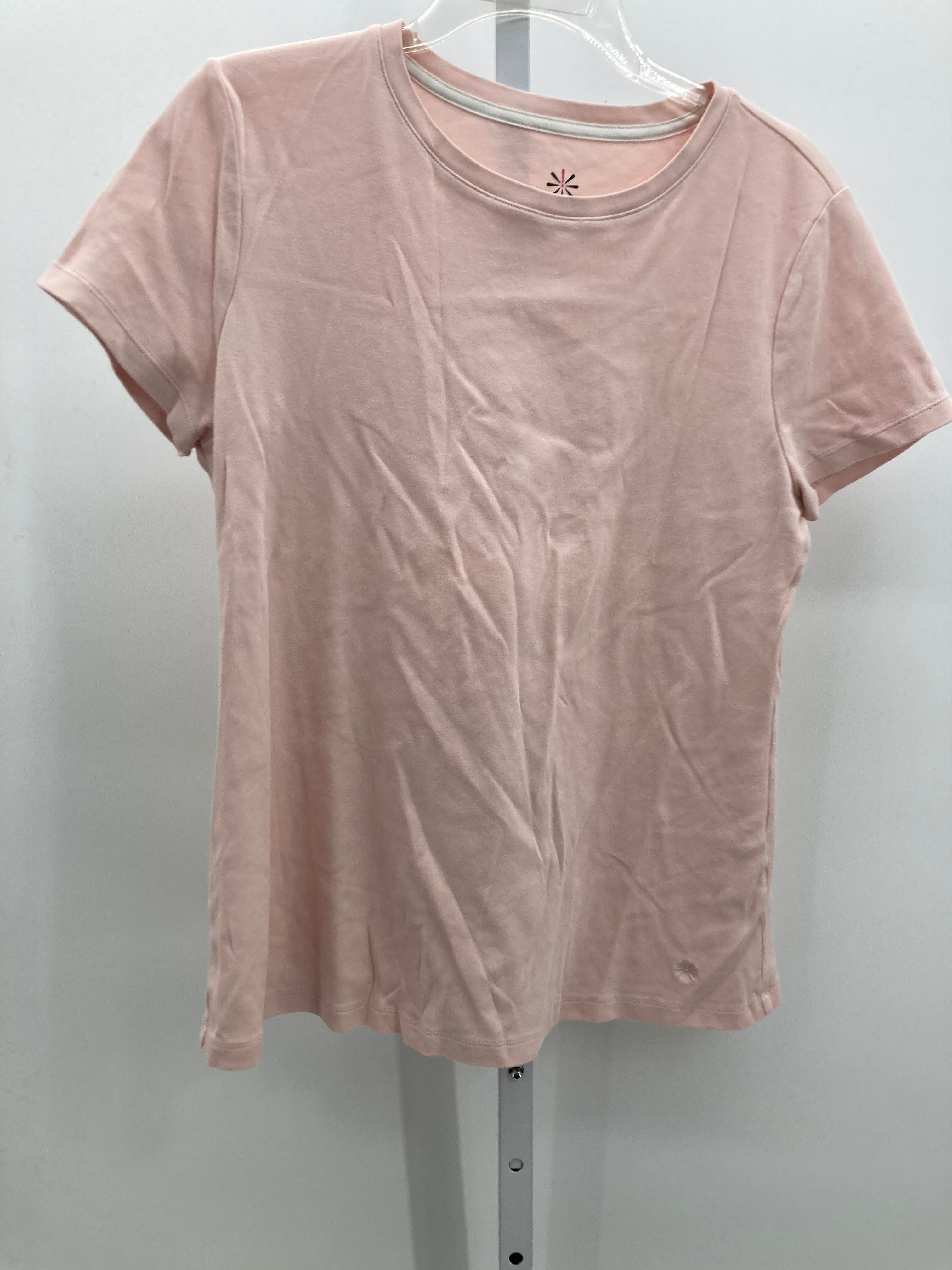 Isaac Mizrahi Size Medium Misses Short Sleeve Shirt