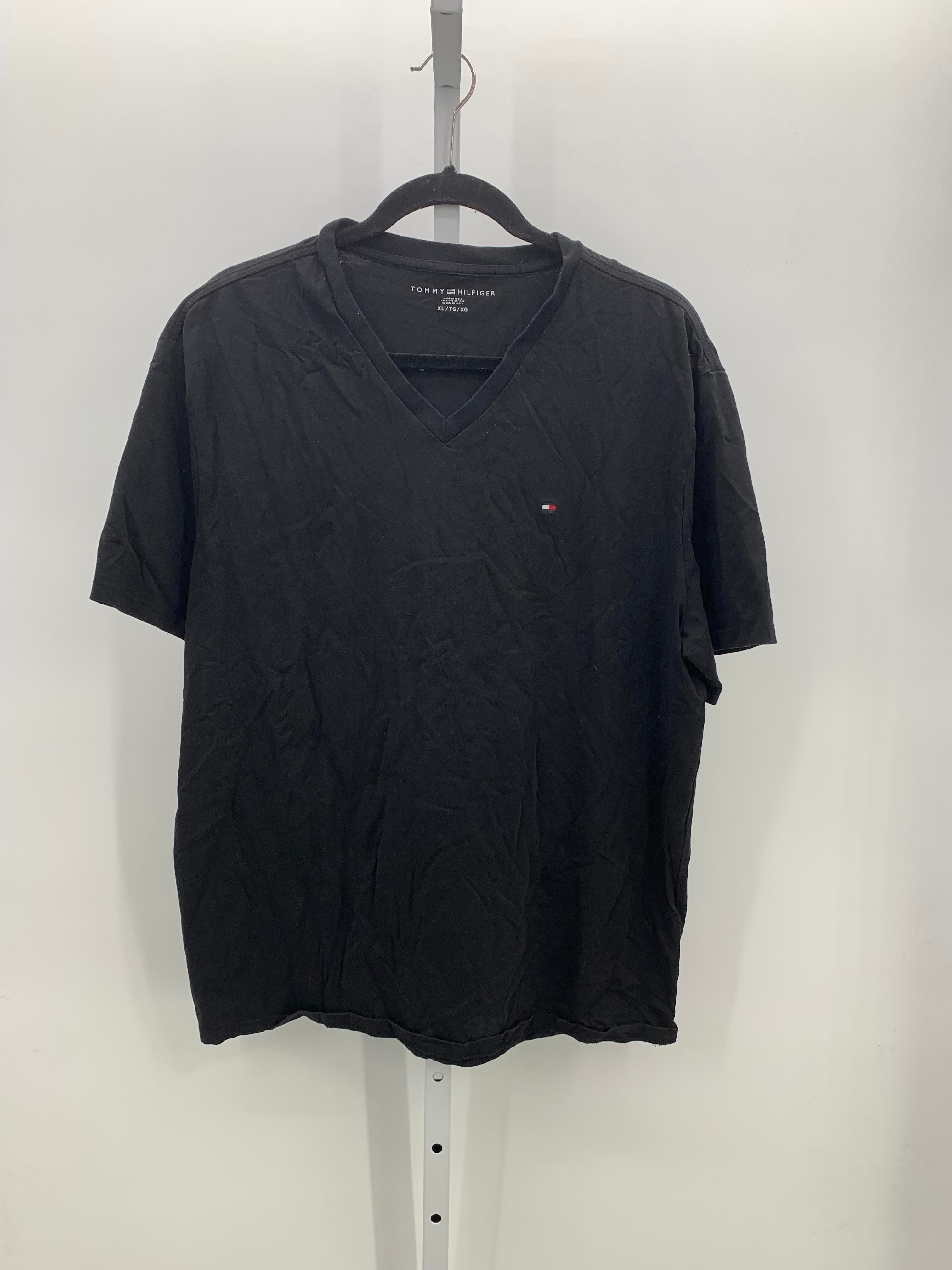 VNECK KNIT TEE'